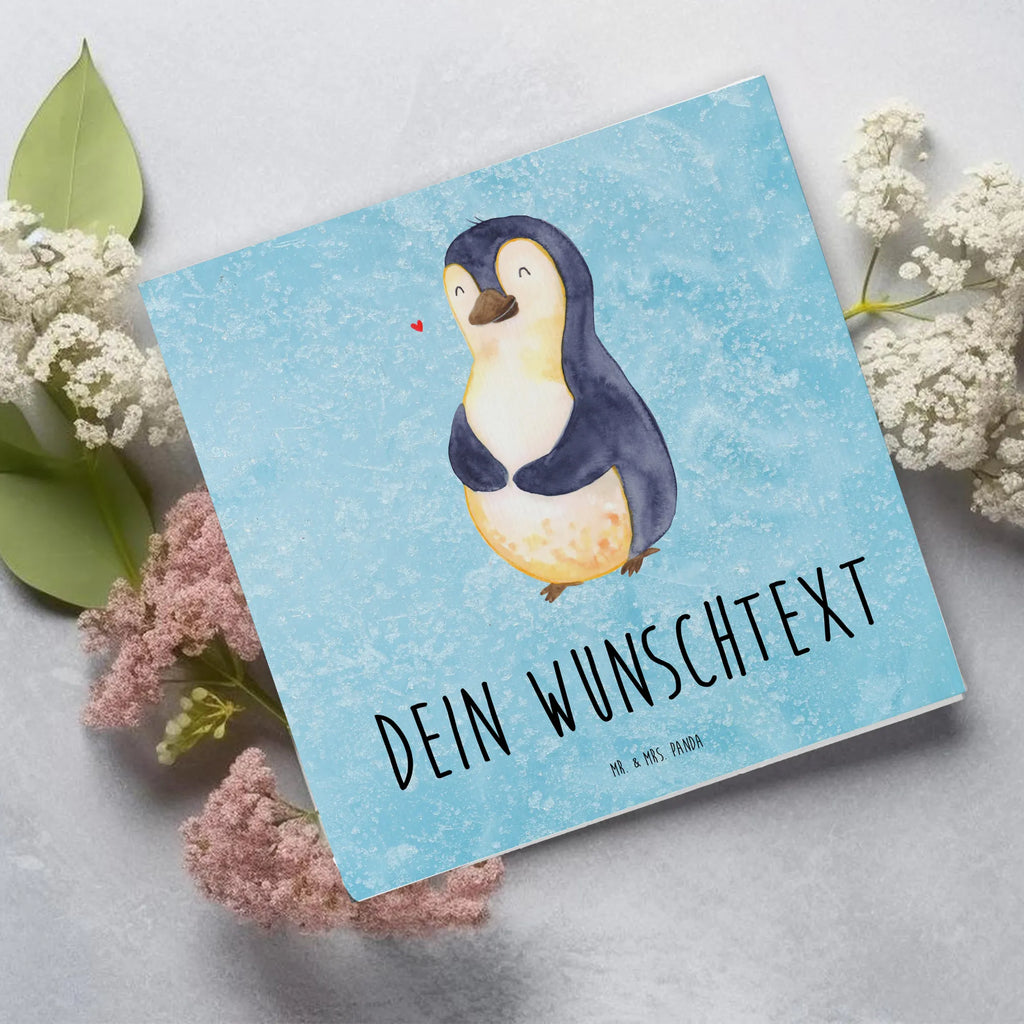 Personalized Deluxe Card Penguin diet Grußkarte mit Namen, Personalisierte Grußkarte, Personalisierte Einladungskarte, Personalisierte Geburtstagskarte, Grußkarte mit persönlichen Nachrichten, Personalisierte Karte, Grußkarte selbst gestalten, Personalisiertere Klappkarte, Grußkarten personalisiert, Grußkarte selber drucken, Personalisierte Hochzeitskarte, Grußkarte als Geldgeschenk, Personalisierte Glückwunschkarte, Pinguin, Körperliebe, Abspecken, Motivation, Pinguine, Selbstrespekt, Gewicht, Abnehmen, Selbstliebe, Diät