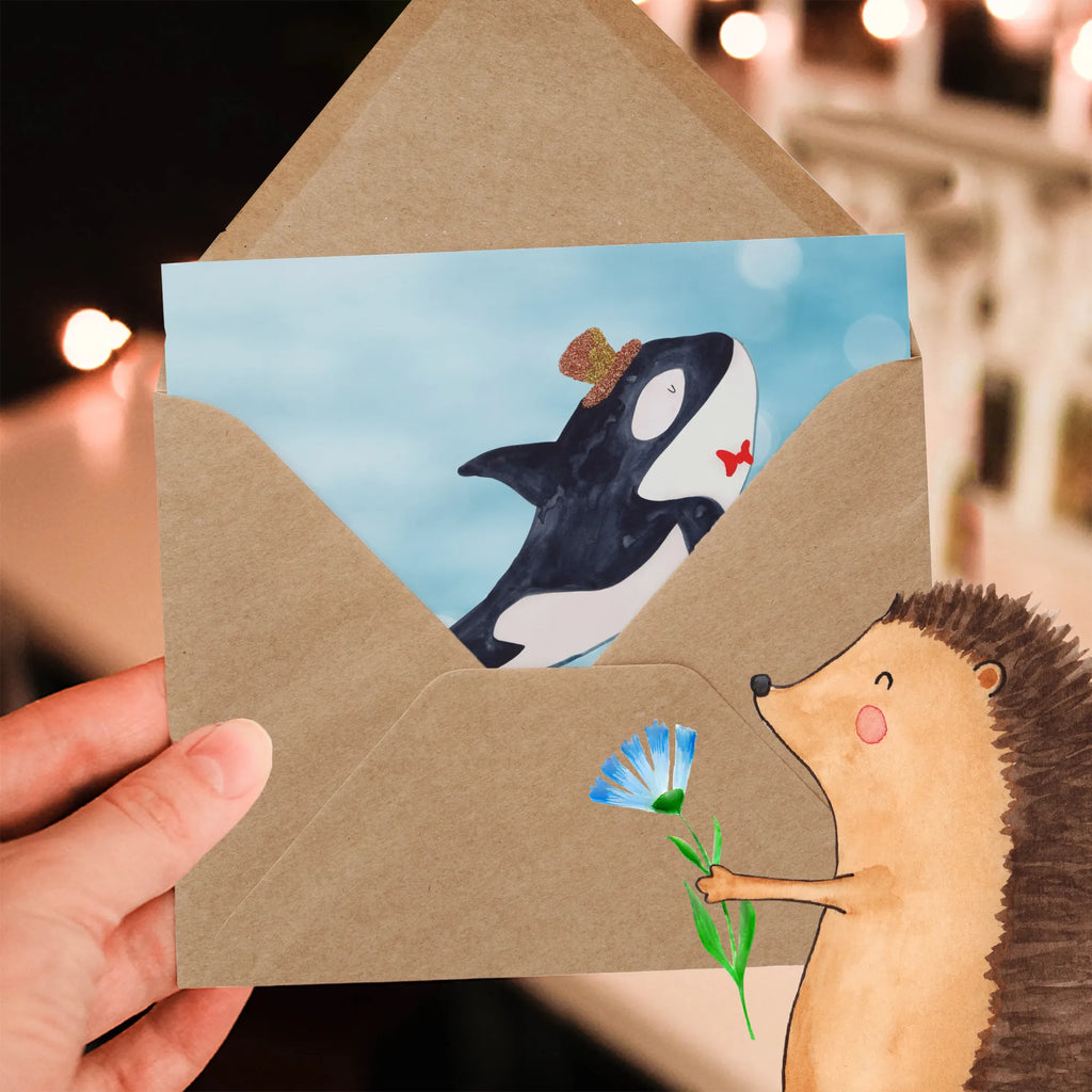 Personalized Deluxe Card orca cylinder Grußkarte als Geldgeschenk, Grußkarte selbst gestalten, Personalisierte Karte, Personalisierte Hochzeitskarte, Grußkarte mit persönlichen Nachrichten, Grußkarten personalisiert, Personalisierte Einladungskarte, Personalisierte Glückwunschkarte, Personalisiertere Klappkarte, Personalisierte Grußkarte, Grußkarte mit Namen, Grußkarte selber drucken, Personalisierte Geburtstagskarte, Meerestiere, Meer, Urlaub, Fest, Fete, Glitzer, Glückwunsch, Konfetti, Glitter, Narwal, Orca, Feier, Geburtstag