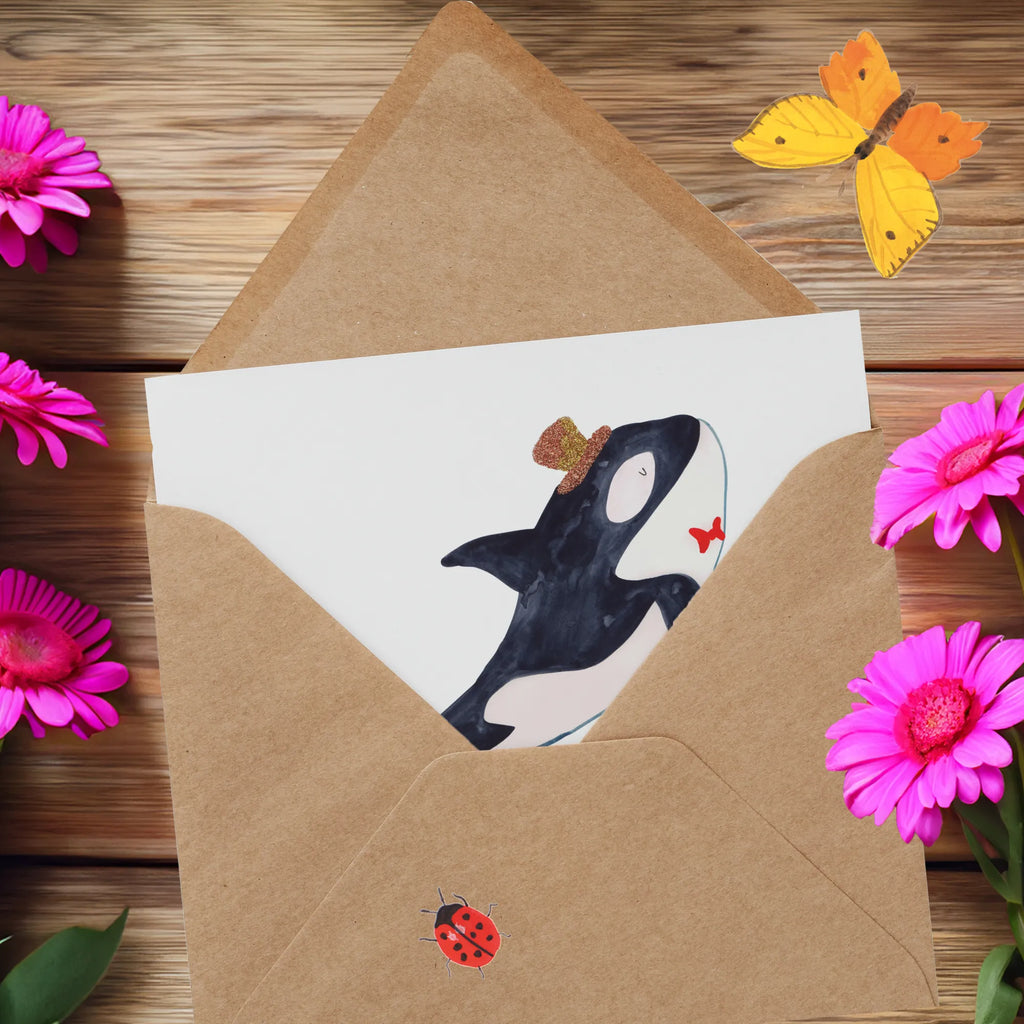 Personalized Deluxe Card orca cylinder Grußkarte als Geldgeschenk, Grußkarte selbst gestalten, Personalisierte Karte, Personalisierte Hochzeitskarte, Grußkarte mit persönlichen Nachrichten, Grußkarten personalisiert, Personalisierte Einladungskarte, Personalisierte Glückwunschkarte, Personalisiertere Klappkarte, Personalisierte Grußkarte, Grußkarte mit Namen, Grußkarte selber drucken, Personalisierte Geburtstagskarte, Meerestiere, Meer, Urlaub, Fest, Fete, Glitzer, Glückwunsch, Konfetti, Glitter, Narwal, Orca, Feier, Geburtstag