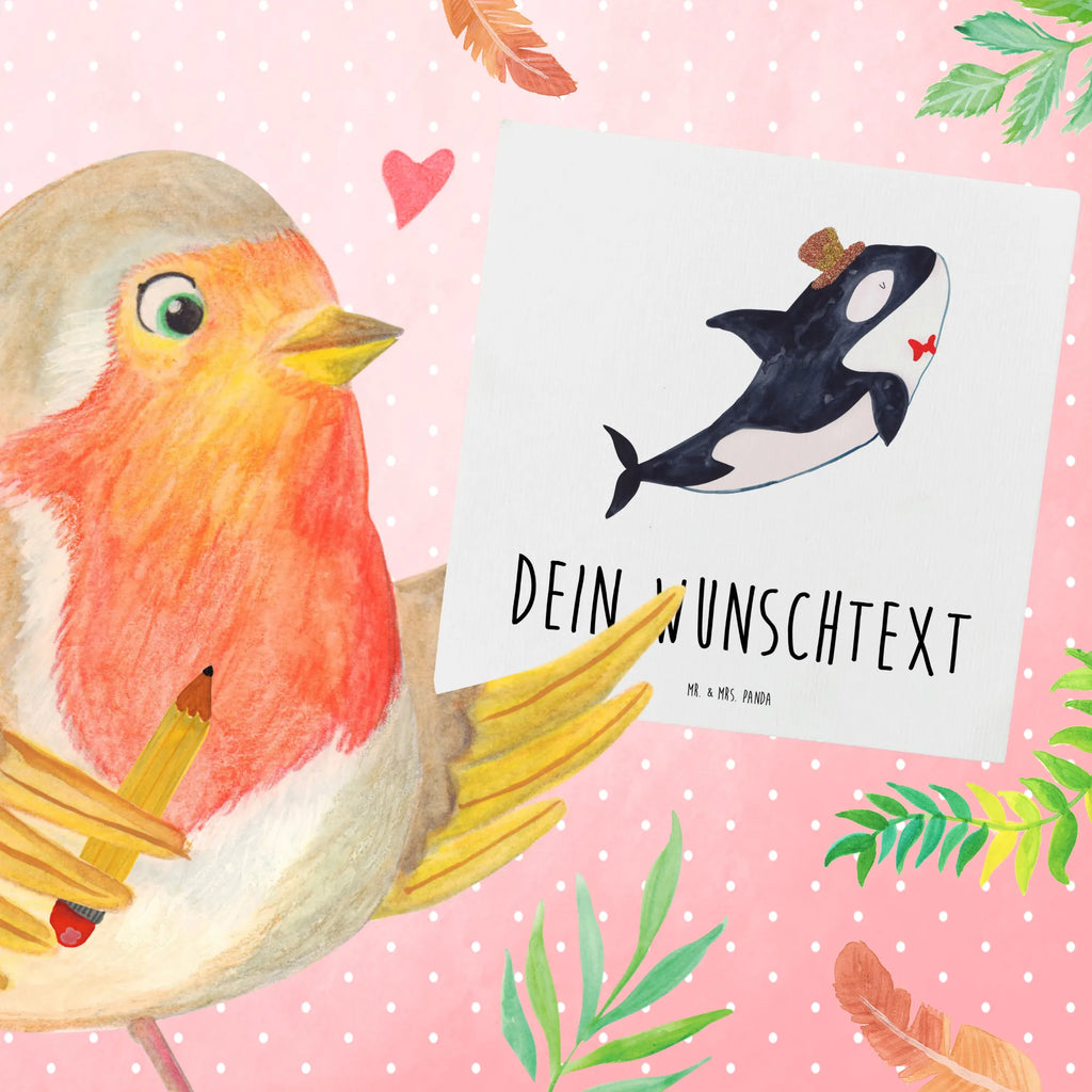 Personalized Deluxe Card orca cylinder Grußkarte als Geldgeschenk, Grußkarte selbst gestalten, Personalisierte Karte, Personalisierte Hochzeitskarte, Grußkarte mit persönlichen Nachrichten, Grußkarten personalisiert, Personalisierte Einladungskarte, Personalisierte Glückwunschkarte, Personalisiertere Klappkarte, Personalisierte Grußkarte, Grußkarte mit Namen, Grußkarte selber drucken, Personalisierte Geburtstagskarte, Meerestiere, Meer, Urlaub, Fest, Fete, Glitzer, Glückwunsch, Konfetti, Glitter, Narwal, Orca, Feier, Geburtstag