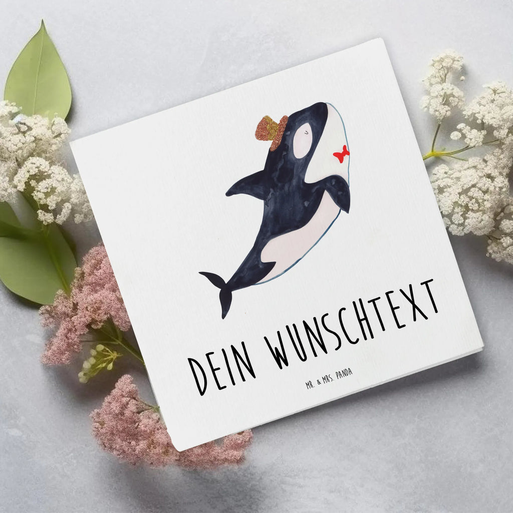 Personalized Deluxe Card orca cylinder Grußkarte als Geldgeschenk, Grußkarte selbst gestalten, Personalisierte Karte, Personalisierte Hochzeitskarte, Grußkarte mit persönlichen Nachrichten, Grußkarten personalisiert, Personalisierte Einladungskarte, Personalisierte Glückwunschkarte, Personalisiertere Klappkarte, Personalisierte Grußkarte, Grußkarte mit Namen, Grußkarte selber drucken, Personalisierte Geburtstagskarte, Meerestiere, Meer, Urlaub, Fest, Fete, Glitzer, Glückwunsch, Konfetti, Glitter, Narwal, Orca, Feier, Geburtstag