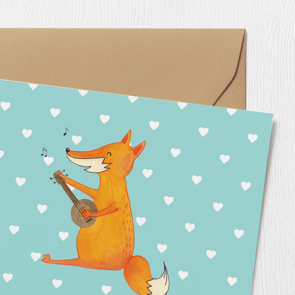 Personalized Deluxe Card Fox guitar Grußkarte mit persönlichen Nachrichten, Grußkarte selbst gestalten, Grußkarten personalisiert, Personalisierte Geburtstagskarte, Personalisierte Karte, Personalisierte Glückwunschkarte, Grußkarte selber drucken, Personalisiertere Klappkarte, Grußkarte als Geldgeschenk, Personalisierte Hochzeitskarte, Personalisierte Grußkarte, Personalisierte Einladungskarte, Grußkarte mit Namen, Fuchs, Sänger, Gitarre, Musik Spruch, Sängerin, Geschenk Musiker, Füchse, Musikerin