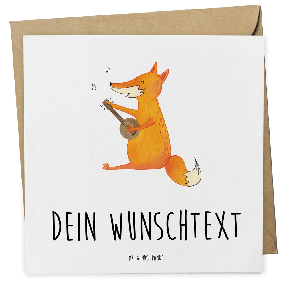 Personalized Deluxe Card Fox guitar Grußkarte mit persönlichen Nachrichten, Grußkarte selbst gestalten, Grußkarten personalisiert, Personalisierte Geburtstagskarte, Personalisierte Karte, Personalisierte Glückwunschkarte, Grußkarte selber drucken, Personalisiertere Klappkarte, Grußkarte als Geldgeschenk, Personalisierte Hochzeitskarte, Personalisierte Grußkarte, Personalisierte Einladungskarte, Grußkarte mit Namen, Fuchs, Sänger, Gitarre, Musik Spruch, Sängerin, Geschenk Musiker, Füchse, Musikerin