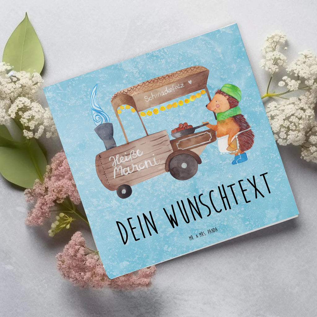 Personalized Deluxe Card hedgehog Chestnuts Personalisierte Karte, Grußkarte mit Namen, Personalisierte Einladungskarte, Personalisiertere Klappkarte, Grußkarten personalisiert, Grußkarte als Geldgeschenk, Personalisierte Grußkarte, Personalisierte Geburtstagskarte, Grußkarte selbst gestalten, Personalisierte Glückwunschkarte, Grußkarte mit persönlichen Nachrichten, Personalisierte Hochzeitskarte, Grußkarte selber drucken, Winter, Weihnachten, Weihnachtsdeko, Nikolaus, Advent, Heiligabend, Wintermotiv, Maronen, Duft, Weihnachtsmarkt, Kastanien