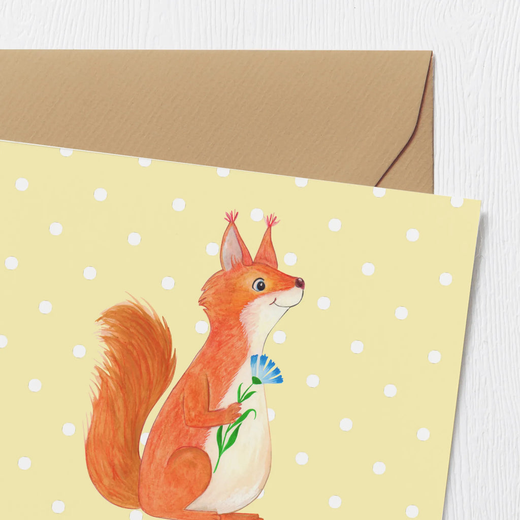 Personalized Deluxe Card Squirrel flower Grußkarte als Geldgeschenk, Personalisierte Glückwunschkarte, Grußkarte selbst gestalten, Personalisierte Karte, Personalisiertere Klappkarte, Personalisierte Grußkarte, Grußkarte mit persönlichen Nachrichten, Personalisierte Einladungskarte, Grußkarten personalisiert, Grußkarte mit Namen, Personalisierte Geburtstagskarte, Grußkarte selber drucken, Personalisierte Hochzeitskarte, Tiermotive, Gute Laune, lustige Sprüche, Tiere, Motivation Bilder, Eichhörnchen, Spruch Deko, Eichhorn, Motivation Sprüche, glücklich Spruch, Lachen, Spaß, Spruch positiv