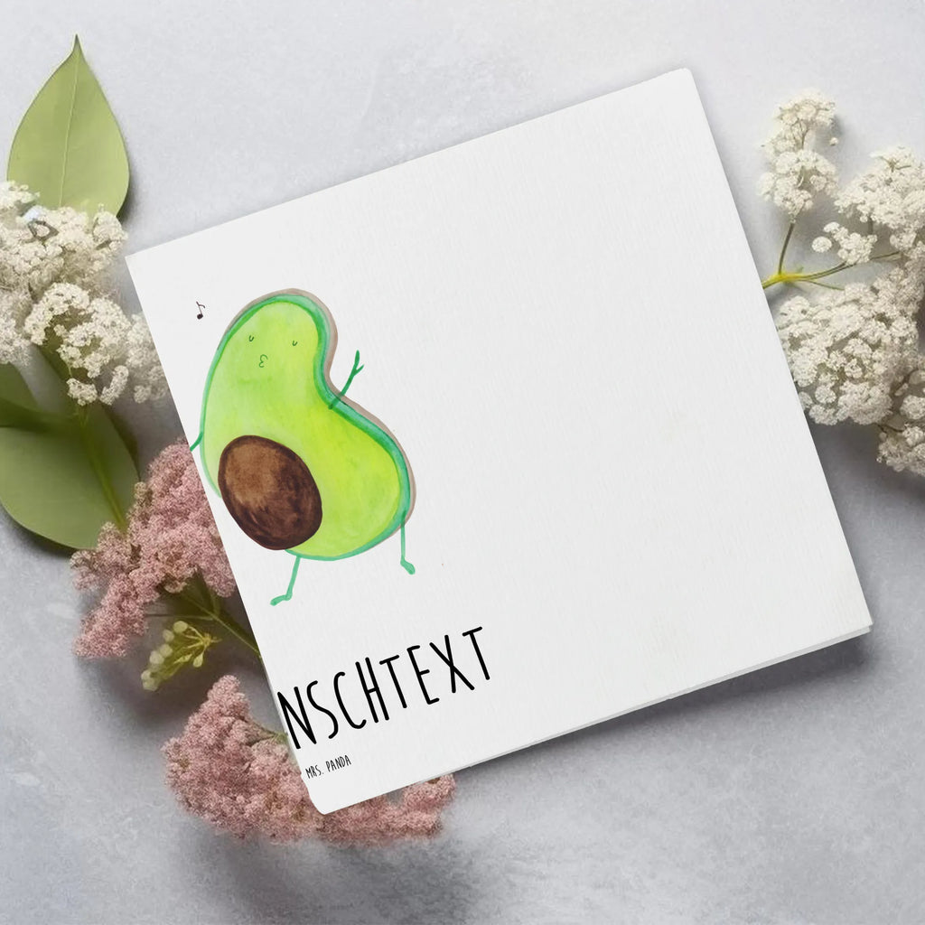 Personalized Deluxe Card avocado Dance Personalisierte Karte, Personalisierte Geburtstagskarte, Grußkarten personalisiert, Personalisierte Hochzeitskarte, Personalisierte Glückwunschkarte, Personalisierte Grußkarte, Grußkarte selbst gestalten, Grußkarte mit Namen, Grußkarte als Geldgeschenk, Personalisierte Einladungskarte, Grußkarte mit persönlichen Nachrichten, Personalisiertere Klappkarte, Grußkarte selber drucken, Avocado, Veggie, Vegan, Gesund