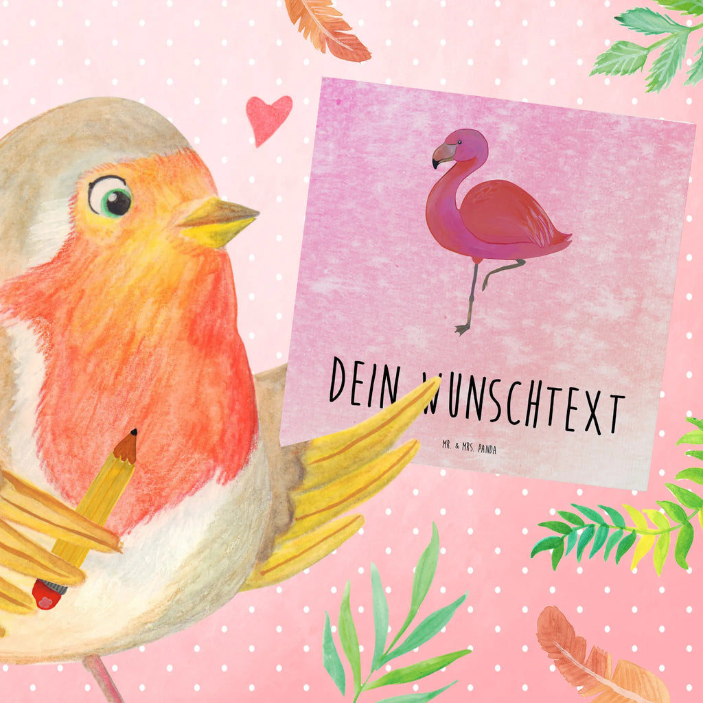 Personalisierte Deluxe Karte Flamingo Classic Grußkarte als Geldgeschenk, Personalisierte Einladungskarte, Personalisiertere Klappkarte, Personalisierte Hochzeitskarte, Personalisierte Glückwunschkarte, Personalisierte Grußkarte, Grußkarte selbst gestalten, Grußkarte mit Namen, Grußkarte selber drucken, Personalisierte Karte, Grußkarten personalisiert, Personalisierte Geburtstagskarte, Grußkarte mit persönlichen Nachrichten, Flamingo, Sohn, Selbstliebe, Einzigartig, ich, Stolz, Freundinnen, Spruch, Freundin, Geschwister, Tochter, für mich, Außenseiter