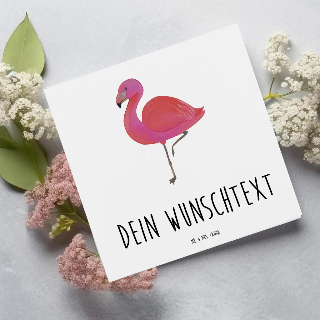 Personalisierte Deluxe Karte Flamingo Classic Grußkarte als Geldgeschenk, Personalisierte Einladungskarte, Personalisiertere Klappkarte, Personalisierte Hochzeitskarte, Personalisierte Glückwunschkarte, Personalisierte Grußkarte, Grußkarte selbst gestalten, Grußkarte mit Namen, Grußkarte selber drucken, Personalisierte Karte, Grußkarten personalisiert, Personalisierte Geburtstagskarte, Grußkarte mit persönlichen Nachrichten, Flamingo, Sohn, Selbstliebe, Einzigartig, ich, Stolz, Freundinnen, Spruch, Freundin, Geschwister, Tochter, für mich, Außenseiter