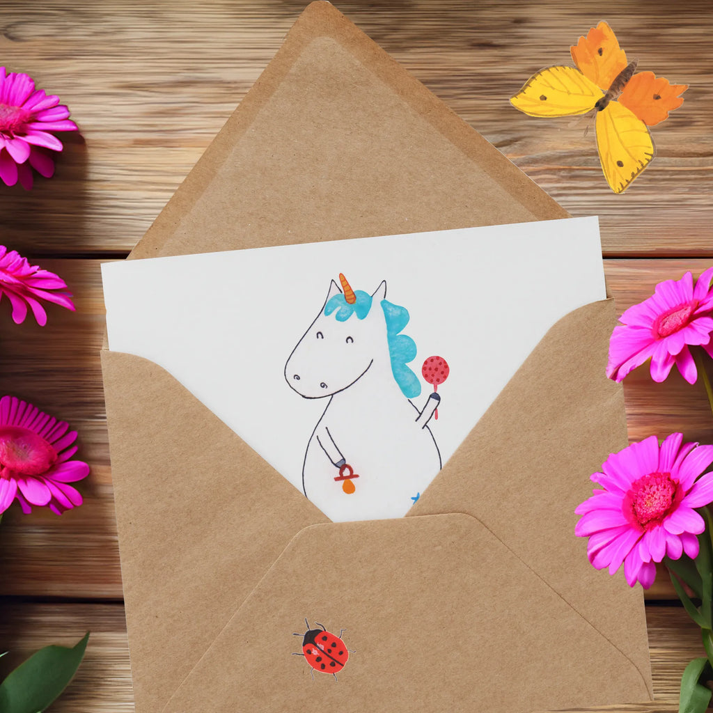 Personalized Deluxe Card unicorn infant Personalisierte Einladungskarte, Personalisiertere Klappkarte, Grußkarte als Geldgeschenk, Personalisierte Grußkarte, Grußkarte selber drucken, Grußkarte mit Namen, Personalisierte Glückwunschkarte, Personalisierte Karte, Grußkarte mit persönlichen Nachrichten, Grußkarten personalisiert, Personalisierte Hochzeitskarte, Personalisierte Geburtstagskarte, Grußkarte selbst gestalten, Einhorn, Einhörner, Einhorn Deko, Unicorn, Mutter, Nachwuchs, Schnuller, Baby, Party, Eltern, Kind, erstes Kind, Geburt, Geburtstag, Babyglück
