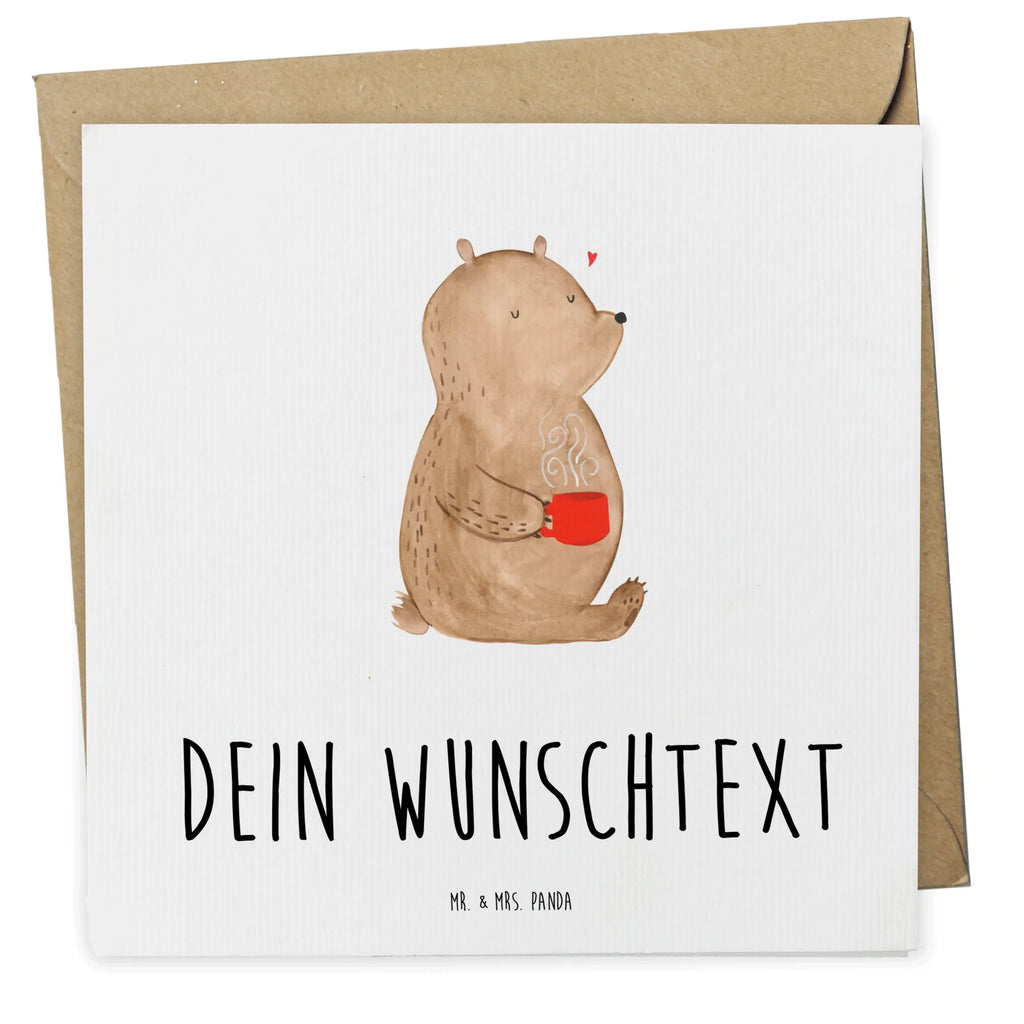 Personalized Deluxe Card bear morning coffee Personalisierte Grußkarte, Grußkarte mit persönlichen Nachrichten, Personalisierte Glückwunschkarte, Personalisierte Geburtstagskarte, Grußkarte selber drucken, Personalisierte Karte, Personalisierte Einladungskarte, Grußkarte selbst gestalten, Grußkarte als Geldgeschenk, Grußkarte mit Namen, Personalisierte Hochzeitskarte, Personalisiertere Klappkarte, Grußkarten personalisiert, Liebe, Partner, Freund, Freundin, Ehemann, Ehefrau, Heiraten, Verlobung, Heiratsantrag, Liebesgeschenk, Jahrestag, Hocheitstag, für Ehemann, Liebesbeweis, Geschenk für Freundin, Valentinstag, Geschenk für Partner, Mitbringsel, Hochzeitstag, Geschenk für Frauen, für Männer
