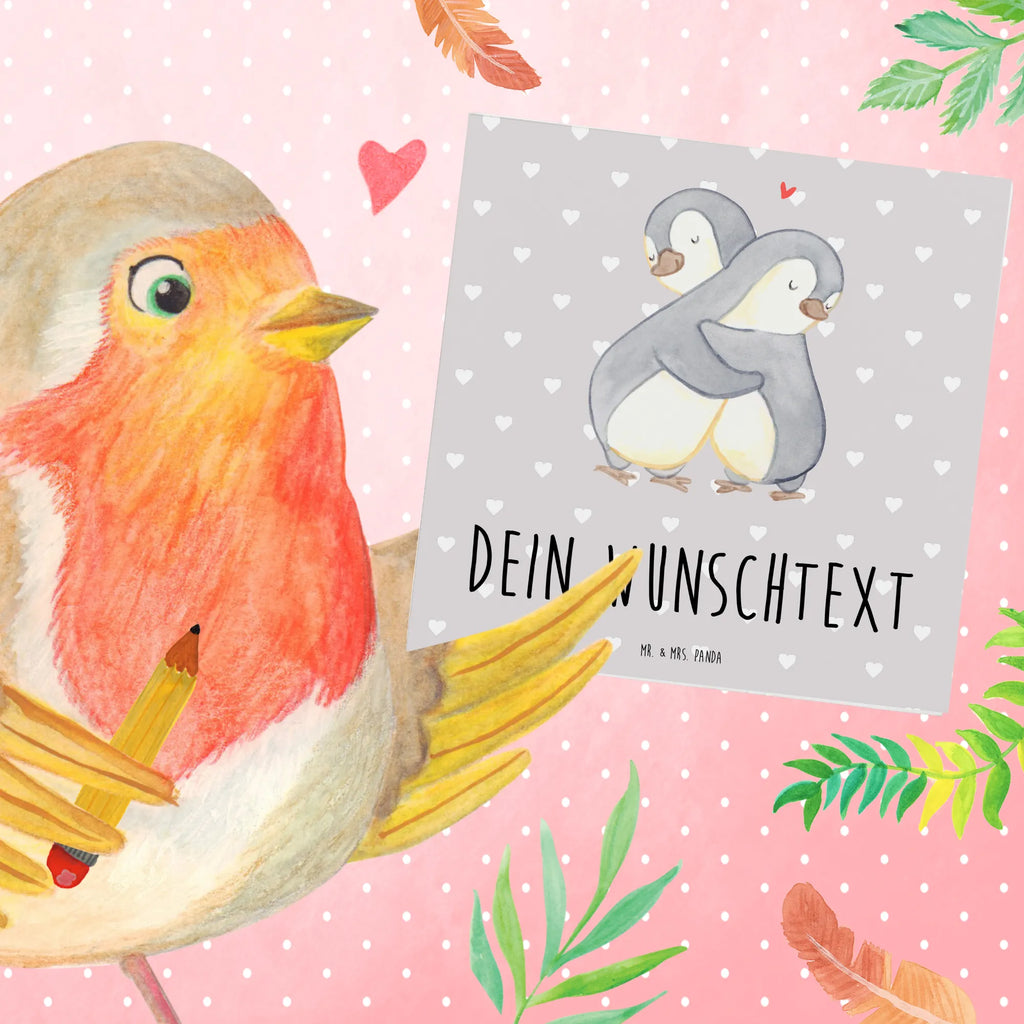 Personalized Deluxe Card penguins Cuddle Grußkarten personalisiert, Grußkarte mit persönlichen Nachrichten, Personalisierte Glückwunschkarte, Grußkarte als Geldgeschenk, Grußkarte selbst gestalten, Grußkarte mit Namen, Personalisierte Hochzeitskarte, Personalisiertere Klappkarte, Grußkarte selber drucken, Personalisierte Einladungskarte, Personalisierte Karte, Personalisierte Grußkarte, Personalisierte Geburtstagskarte, Liebe, Partner, Freund, Freundin, Ehemann, Ehefrau, Heiraten, Verlobung, Heiratsantrag, Liebesgeschenk, Jahrestag, Hocheitstag, Liebesbeweis, Geschenk für Frauen, Geschenk für Partner, Hochzeitstag, für Männer, Geschenk für Freundin, für Ehemann, Valentinstag, Mitbringsel