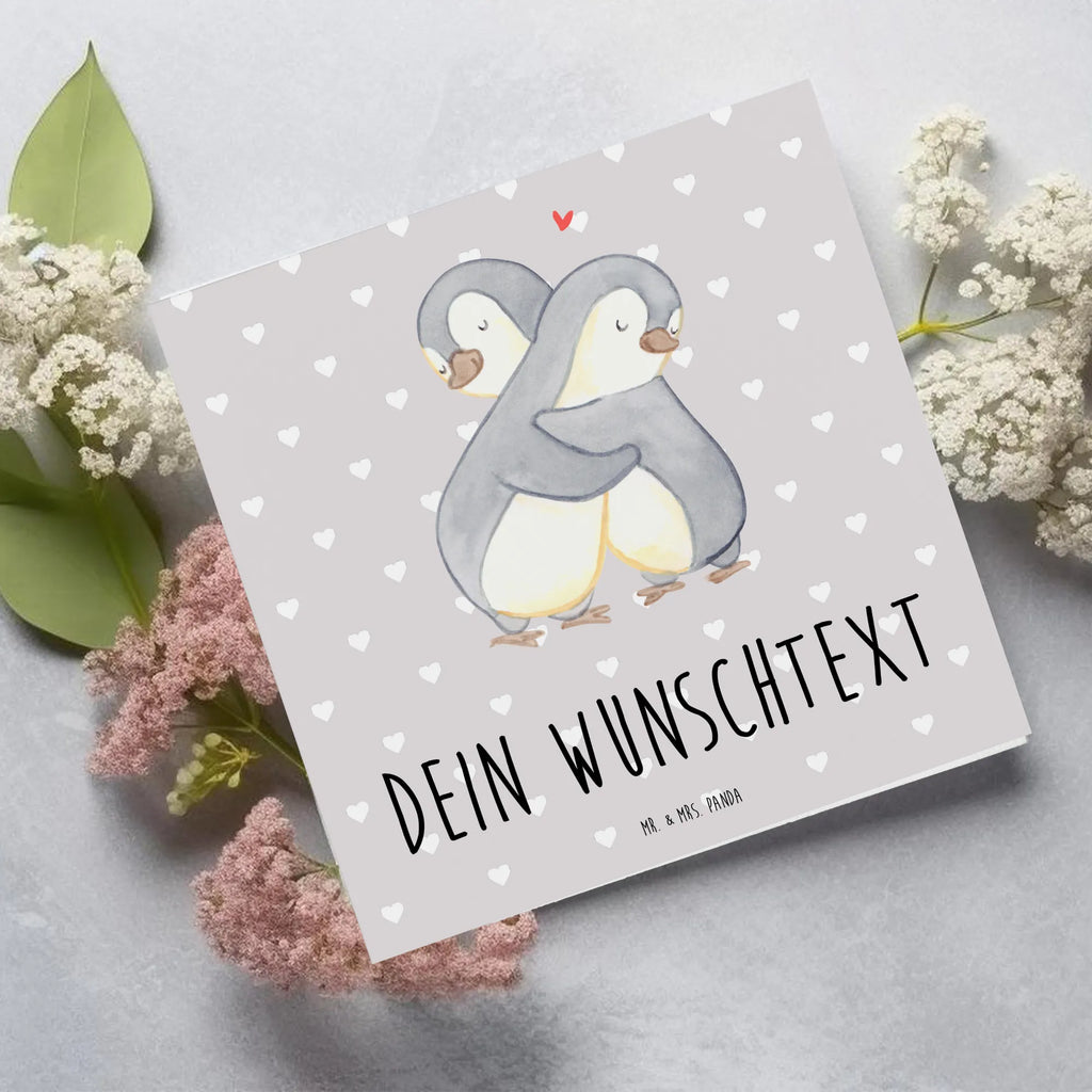 Personalized Deluxe Card penguins Cuddle Grußkarten personalisiert, Grußkarte mit persönlichen Nachrichten, Personalisierte Glückwunschkarte, Grußkarte als Geldgeschenk, Grußkarte selbst gestalten, Grußkarte mit Namen, Personalisierte Hochzeitskarte, Personalisiertere Klappkarte, Grußkarte selber drucken, Personalisierte Einladungskarte, Personalisierte Karte, Personalisierte Grußkarte, Personalisierte Geburtstagskarte, Liebe, Partner, Freund, Freundin, Ehemann, Ehefrau, Heiraten, Verlobung, Heiratsantrag, Liebesgeschenk, Jahrestag, Hocheitstag, Liebesbeweis, Geschenk für Frauen, Geschenk für Partner, Hochzeitstag, für Männer, Geschenk für Freundin, für Ehemann, Valentinstag, Mitbringsel