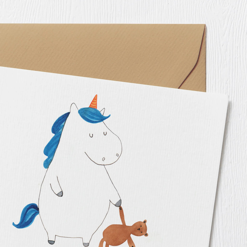 Personalisierte Deluxe Karte Einhorn Teddy Personalisierte Hochzeitskarte, Grußkarte selber drucken, Personalisierte Einladungskarte, Personalisierte Geburtstagskarte, Personalisierte Glückwunschkarte, Grußkarte selbst gestalten, Personalisierte Karte, Grußkarten personalisiert, Personalisiertere Klappkarte, Grußkarte mit persönlichen Nachrichten, Grußkarte mit Namen, Grußkarte als Geldgeschenk, Personalisierte Grußkarte, Einhorn, Einhörner, Einhorn Deko, Unicorn, Träumen, gute Nacht, Singleleben, schlafen, Bett, Single, Freundin