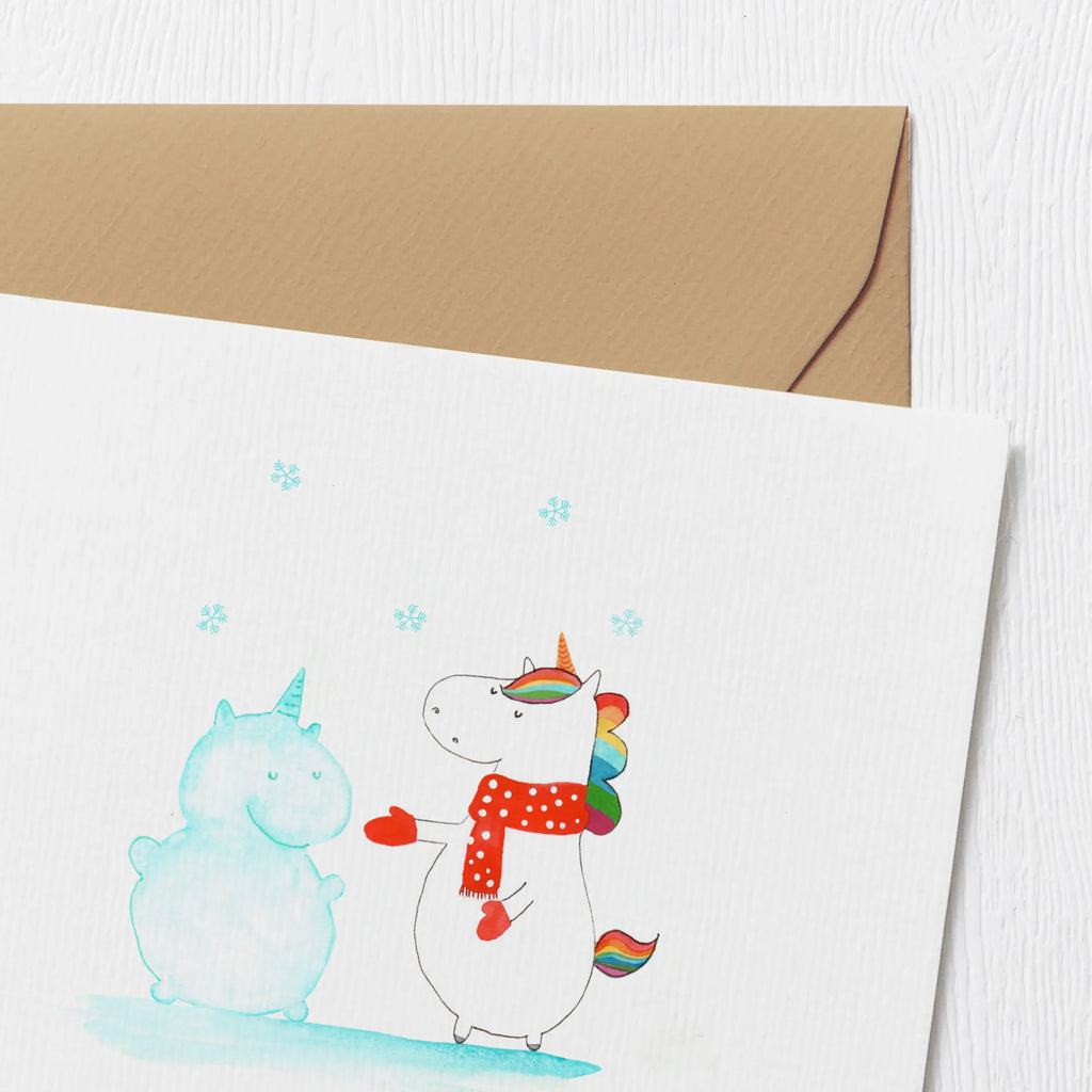 Personalized Deluxe Card unicorn snowman Personalisierte Grußkarte, Grußkarte mit persönlichen Nachrichten, Personalisierte Glückwunschkarte, Grußkarte selbst gestalten, Grußkarte als Geldgeschenk, Personalisiertere Klappkarte, Personalisierte Hochzeitskarte, Personalisierte Geburtstagskarte, Grußkarte selber drucken, Grußkarte mit Namen, Grußkarten personalisiert, Personalisierte Karte, Personalisierte Einladungskarte, Einhorn, Einhörner, Einhorn Deko, Unicorn, Mütze, Weihnachten, Winter, Schnee, kalt, Kuchen, Handschuhe, X-Mas, Schneemann