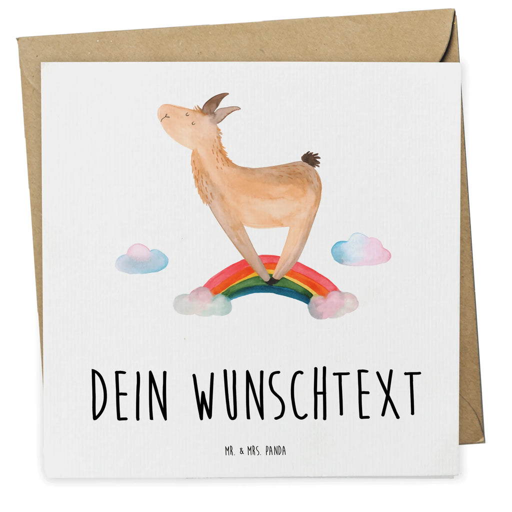 Personalized Deluxe Card lama rainbow Grußkarten personalisiert, Grußkarte selbst gestalten, Personalisierte Glückwunschkarte, Personalisierte Einladungskarte, Personalisierte Geburtstagskarte, Personalisiertere Klappkarte, Grußkarte mit persönlichen Nachrichten, Grußkarte selber drucken, Grußkarte als Geldgeschenk, Personalisierte Karte, Personalisierte Grußkarte, Personalisierte Hochzeitskarte, Grußkarte mit Namen, Lama, Alpaka, Schule, Regenbogen, Wolkenland, Haters, Lamas, Abi, Freiheit, Hobby, Selbstständig, Haters gonna hate, Außenseiter
