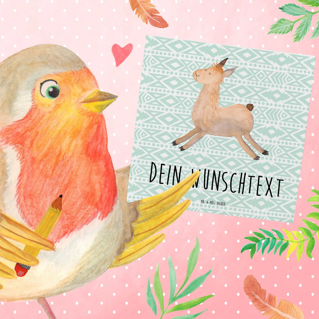 Personalisierte Deluxe Karte Lama Springen Personalisiertere Klappkarte, Personalisierte Karte, Personalisierte Geburtstagskarte, Personalisierte Glückwunschkarte, Grußkarte als Geldgeschenk, Grußkarte mit persönlichen Nachrichten, Personalisierte Einladungskarte, Grußkarte mit Namen, Personalisierte Hochzeitskarte, Grußkarte selbst gestalten, Grußkarten personalisiert, Grußkarte selber drucken, Personalisierte Grußkarte, Lama, Alpaka, Happy day, Lamas, Freundin, fröhlich, Prüfung, Start, Lieblingstag, Liebeskummer, Glück, guten Morgen, Abitur, Neustart