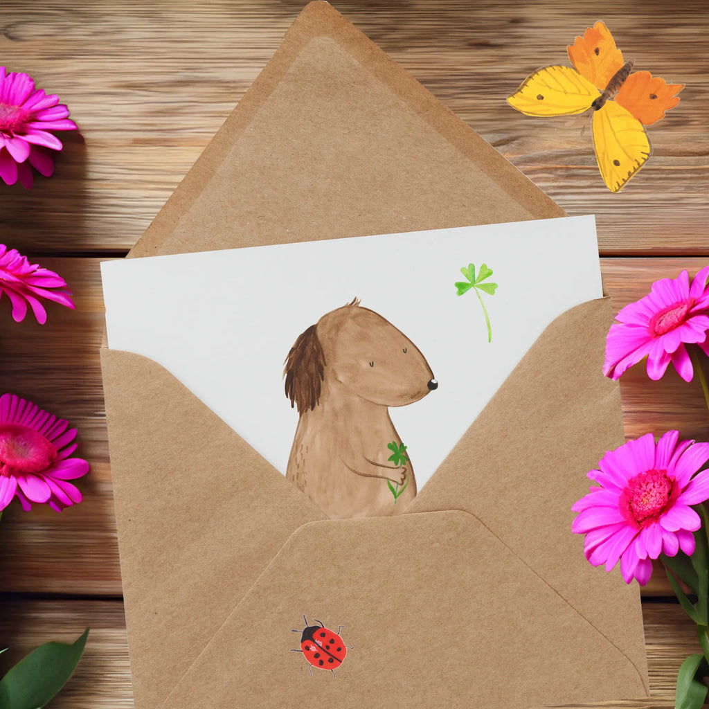Personalisierte Deluxe Karte Hund Kleeblatt Personalisierte Geburtstagskarte, Grußkarte mit Namen, Personalisierte Karte, Grußkarte mit persönlichen Nachrichten, Personalisierte Glückwunschkarte, Grußkarte selber drucken, Grußkarte als Geldgeschenk, Grußkarte selbst gestalten, Personalisierte Hochzeitskarte, Grußkarten personalisiert, Personalisiertere Klappkarte, Personalisierte Einladungskarte, Personalisierte Grußkarte, Hund, Hundemotiv, Haustier, Hunderasse, Tierliebhaber, Hundebesitzer, Sprüche, Motivation, Geschenk, Neuanfang, Glücksbringer, Tagträume, Selbstliebe, Kleeblatt, Achtsamkeit, Glück