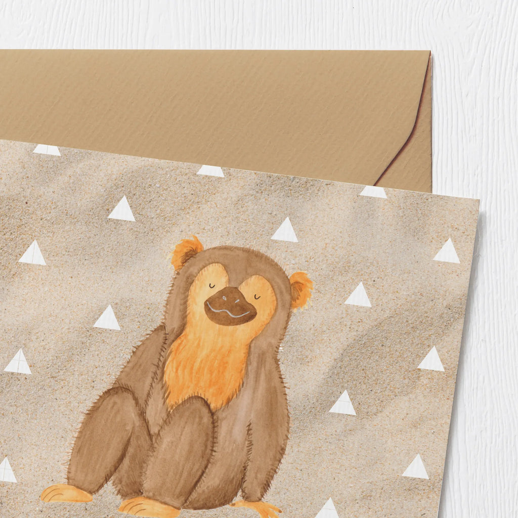 Personalized Deluxe Card Monkey Grußkarte mit Namen, Personalisierte Glückwunschkarte, Grußkarte selbst gestalten, Personalisierte Hochzeitskarte, Personalisierte Geburtstagskarte, Personalisiertere Klappkarte, Grußkarte mit persönlichen Nachrichten, Grußkarte selber drucken, Grußkarte als Geldgeschenk, Personalisierte Karte, Personalisierte Einladungskarte, Personalisierte Grußkarte, Grußkarten personalisiert, Afrika, Wildtiere, Motivation, Affen, Selbstliebe, Selbstachtung, Respekt, Liebe, Selfcare, Äffchen, Affe, Selbstbewusstsein
