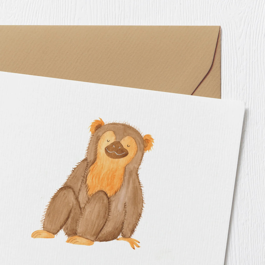 Personalized Deluxe Card Monkey Grußkarte mit Namen, Personalisierte Glückwunschkarte, Grußkarte selbst gestalten, Personalisierte Hochzeitskarte, Personalisierte Geburtstagskarte, Personalisiertere Klappkarte, Grußkarte mit persönlichen Nachrichten, Grußkarte selber drucken, Grußkarte als Geldgeschenk, Personalisierte Karte, Personalisierte Einladungskarte, Personalisierte Grußkarte, Grußkarten personalisiert, Afrika, Wildtiere, Motivation, Affen, Selbstliebe, Selbstachtung, Respekt, Liebe, Selfcare, Äffchen, Affe, Selbstbewusstsein