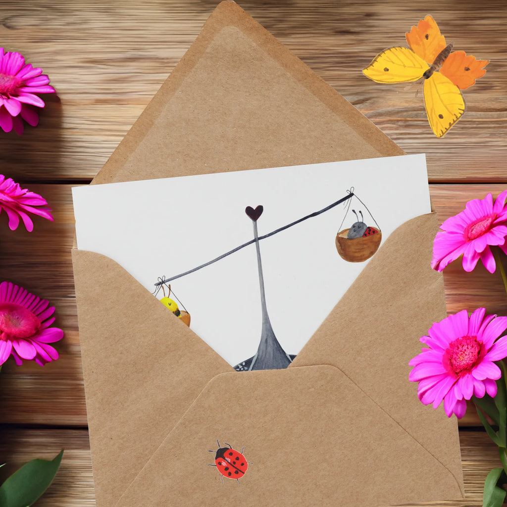 Personalisierte Deluxe Karte Sternzeichen Waage Personalisierte Einladungskarte, Personalisierte Karte, Personalisierte Glückwunschkarte, Grußkarte mit Namen, Personalisierte Geburtstagskarte, Personalisiertere Klappkarte, Grußkarten personalisiert, Grußkarte mit persönlichen Nachrichten, Grußkarte als Geldgeschenk, Grußkarte selber drucken, Grußkarte selbst gestalten, Personalisierte Hochzeitskarte, Personalisierte Grußkarte, Tierkreiszeichen, Sternzeichen, Horoskop, Astrologie, Aszendent, Geschenk September, Waage Sternzeichen, Biene, Waage Geschenk, Hummel, Marienkäfer, Geburtstag September, Geburtstag Oktober, Gleichgewicht, Geschenk Oktober, Waage