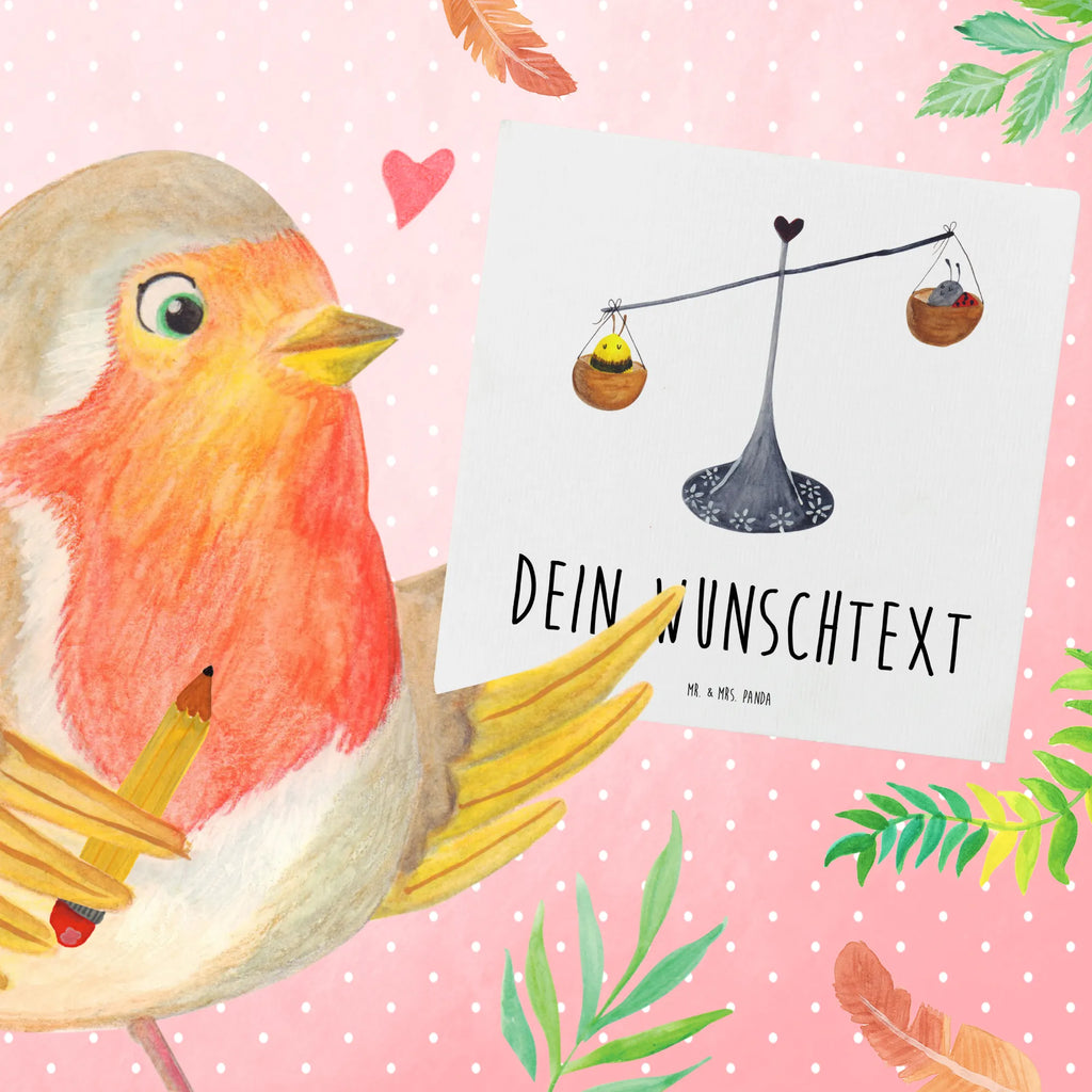 Personalisierte Deluxe Karte Sternzeichen Waage Personalisierte Einladungskarte, Personalisierte Karte, Personalisierte Glückwunschkarte, Grußkarte mit Namen, Personalisierte Geburtstagskarte, Personalisiertere Klappkarte, Grußkarten personalisiert, Grußkarte mit persönlichen Nachrichten, Grußkarte als Geldgeschenk, Grußkarte selber drucken, Grußkarte selbst gestalten, Personalisierte Hochzeitskarte, Personalisierte Grußkarte, Tierkreiszeichen, Sternzeichen, Horoskop, Astrologie, Aszendent, Geschenk September, Waage Sternzeichen, Biene, Waage Geschenk, Hummel, Marienkäfer, Geburtstag September, Geburtstag Oktober, Gleichgewicht, Geschenk Oktober, Waage