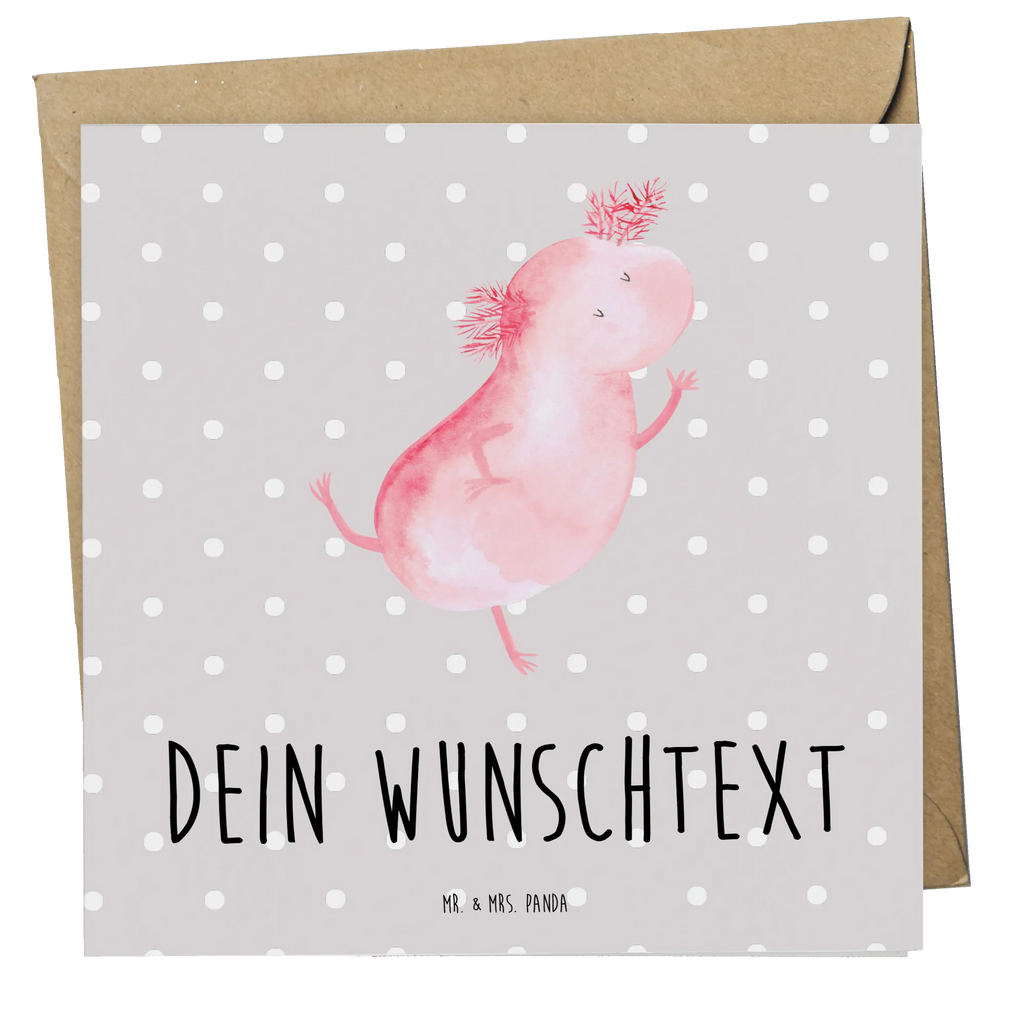 Personalized Deluxe Card axolotl Dance Grußkarte Selbst Gestalten, Personalisiertere Klappkarte, Personalisierte Grußkarte, Personalisierte Einladungskarte, Grußkarte mit Namen, Personalisierte Karte, Grußkarte Selber Drucken, Grußkarte mit Persönlichen Nachrichten, Personalisierte Glückwunschkarte, Grußkarten Personalisiert, Personalisierte Geburtstagskarte, Grußkarte als Geldgeschenk, Personalisierte Hochzeitskarte, Axolotl, Molch, Lurch, Verrückt, Schwanzlurch, Dachschaden, Freundin, Axolot, Sterne, Lurche, Beste Freundin