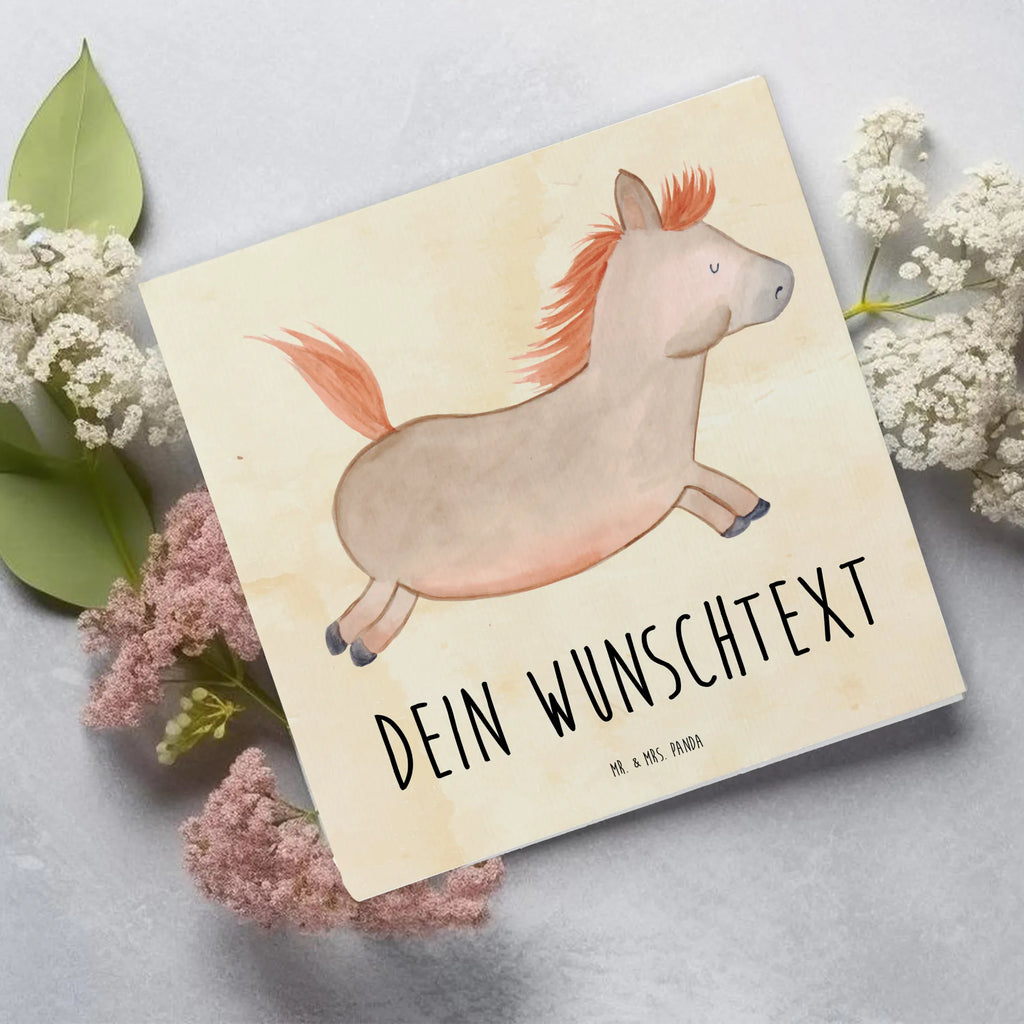 Personalized Deluxe Card Horse Jump Personalisierte Karte, Personalisierte Einladungskarte, Personalisierte Geburtstagskarte, Grußkarten Personalisiert, Personalisierte Glückwunschkarte, Grußkarte mit Namen, Personalisiertere Klappkarte, Grußkarte als Geldgeschenk, Grußkarte Selbst Gestalten, Grußkarte mit Persönlichen Nachrichten, Personalisierte Grußkarte, Grußkarte Selber Drucken, Personalisierte Hochzeitskarte, Bauernhof, Hoftiere, Landwirt, Landwirtin, Pferde, Pferd, Pferdebesitzer, Stall, Pony, Reiten, Pferdestall, Ausreiten