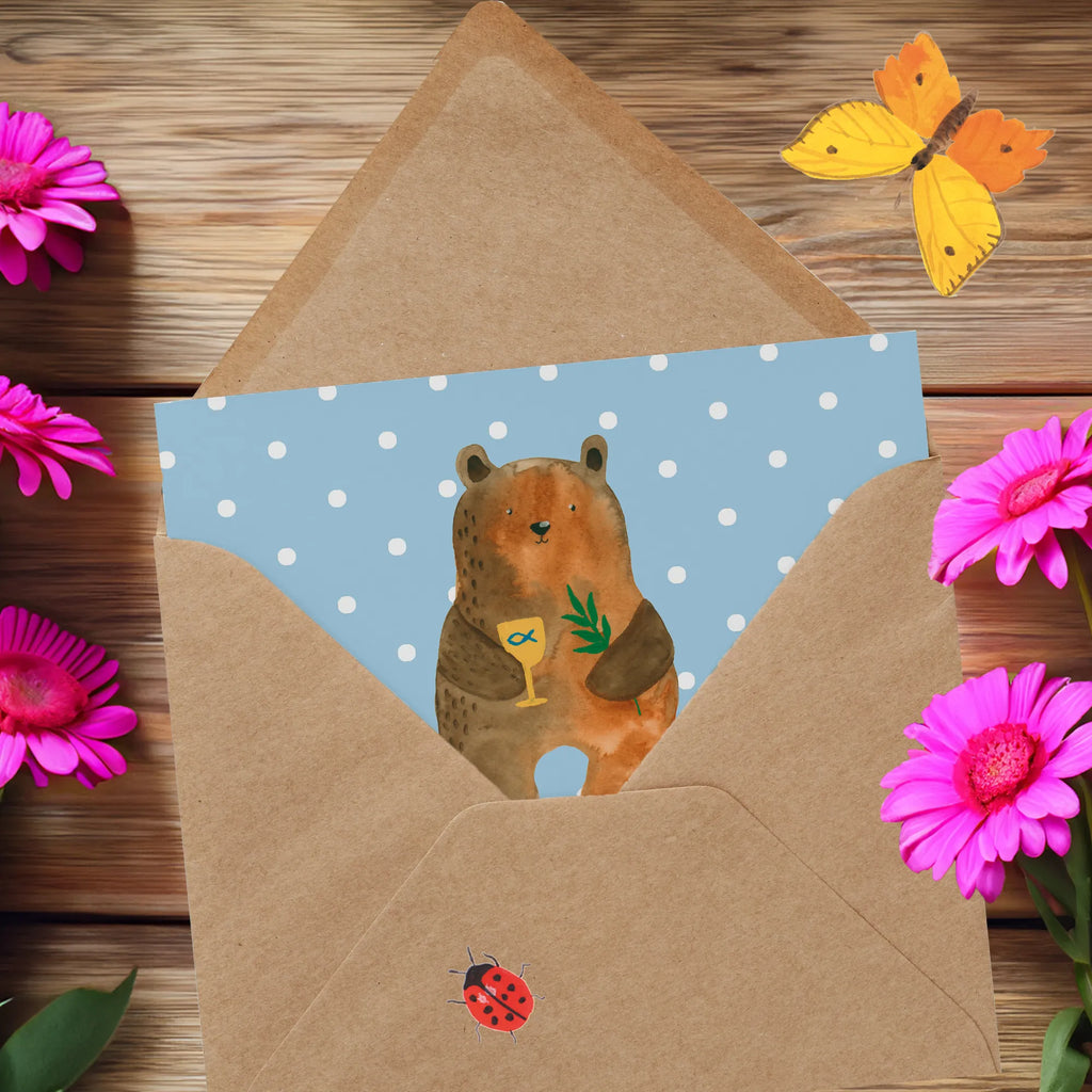 Personalized Deluxe Card bear confirmation Personalisierte Glückwunschkarte, Grußkarte mit Persönlichen Nachrichten, Grußkarte als Geldgeschenk, Personalisierte Geburtstagskarte, Personalisierte Grußkarte, Personalisierte Karte, Grußkarten Personalisiert, Grußkarte Selbst Gestalten, Grußkarte Selber Drucken, Personalisierte Einladungskarte, Personalisierte Hochzeitskarte, Personalisiertere Klappkarte, Grußkarte mit Namen, Teddy, Bär, Teddybär, Evangelisch, Kirche, Konfirmation, Gottesdienst