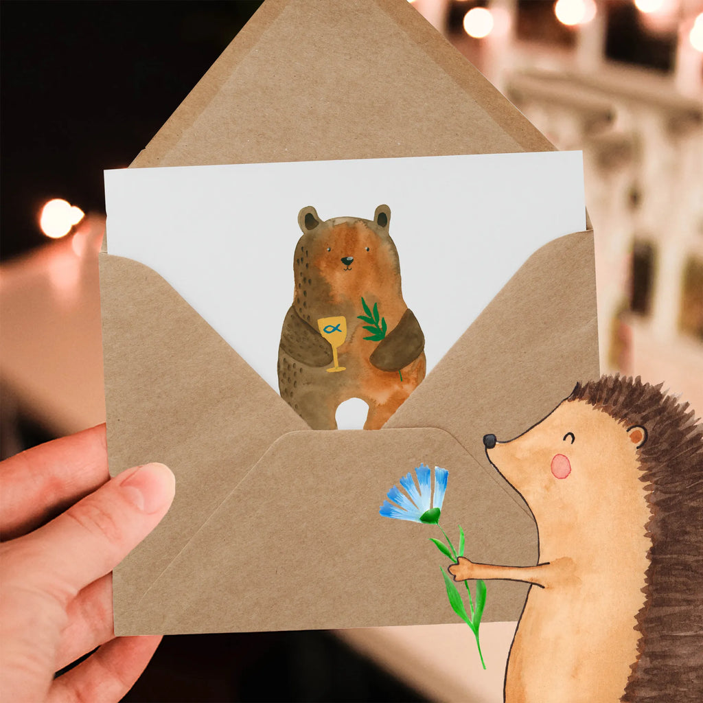 Personalized Deluxe Card bear confirmation Personalisierte Glückwunschkarte, Grußkarte mit Persönlichen Nachrichten, Grußkarte als Geldgeschenk, Personalisierte Geburtstagskarte, Personalisierte Grußkarte, Personalisierte Karte, Grußkarten Personalisiert, Grußkarte Selbst Gestalten, Grußkarte Selber Drucken, Personalisierte Einladungskarte, Personalisierte Hochzeitskarte, Personalisiertere Klappkarte, Grußkarte mit Namen, Teddy, Bär, Teddybär, Evangelisch, Kirche, Konfirmation, Gottesdienst