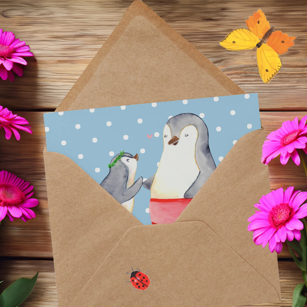 Personalized Deluxe Card Penguin with child Personalisierte Geburtstagskarte, Personalisierte Hochzeitskarte, Grußkarte mit Namen, Personalisierte Grußkarte, Personalisierte Einladungskarte, Grußkarte Selber Drucken, Personalisierte Glückwunschkarte, Grußkarten Personalisiert, Personalisiertere Klappkarte, Grußkarte als Geldgeschenk, Personalisierte Karte, Grußkarte Selbst Gestalten, Grußkarte mit Persönlichen Nachrichten, Muttertag, Bruder, Oma, Schwester, Mama, Familie, Vatertag, Opa, Papa, Mami, Geschenk, Mutti, Mutter, Geburststag