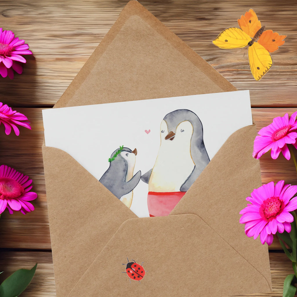 Personalized Deluxe Card Penguin with child Personalisierte Geburtstagskarte, Personalisierte Hochzeitskarte, Grußkarte mit Namen, Personalisierte Grußkarte, Personalisierte Einladungskarte, Grußkarte Selber Drucken, Personalisierte Glückwunschkarte, Grußkarten Personalisiert, Personalisiertere Klappkarte, Grußkarte als Geldgeschenk, Personalisierte Karte, Grußkarte Selbst Gestalten, Grußkarte mit Persönlichen Nachrichten, Muttertag, Bruder, Oma, Schwester, Mama, Familie, Vatertag, Opa, Papa, Mami, Geschenk, Mutti, Mutter, Geburststag
