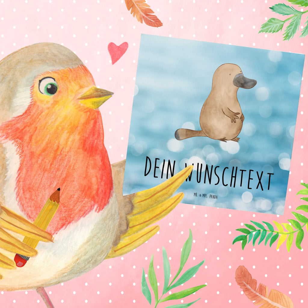 Personalized Deluxe Card platypus courage Grußkarte mit Namen, Personalisierte Hochzeitskarte, Personalisiertere Klappkarte, Grußkarte selber drucken, Personalisierte Einladungskarte, Personalisierte Karte, Personalisierte Grußkarte, Personalisierte Glückwunschkarte, Grußkarten personalisiert, Grußkarte selbst gestalten, Grußkarte als Geldgeschenk, Personalisierte Geburtstagskarte, Grußkarte mit persönlichen Nachrichten, Meerestiere, Meer, Urlaub, Training, Schnabeltiere, Mut, Büro, mutig, Raodtrip, Schnabeltier, Lebensweisheit, Weltreise, Arbeit, Neustart, Motivation, Neuanfang