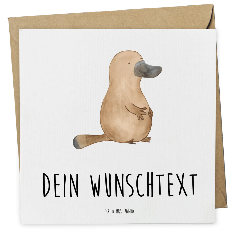Personalized Deluxe Card platypus courage Grußkarte mit Namen, Personalisierte Hochzeitskarte, Personalisiertere Klappkarte, Grußkarte selber drucken, Personalisierte Einladungskarte, Personalisierte Karte, Personalisierte Grußkarte, Personalisierte Glückwunschkarte, Grußkarten personalisiert, Grußkarte selbst gestalten, Grußkarte als Geldgeschenk, Personalisierte Geburtstagskarte, Grußkarte mit persönlichen Nachrichten, Meerestiere, Meer, Urlaub, Training, Schnabeltiere, Mut, Büro, mutig, Raodtrip, Schnabeltier, Lebensweisheit, Weltreise, Arbeit, Neustart, Motivation, Neuanfang