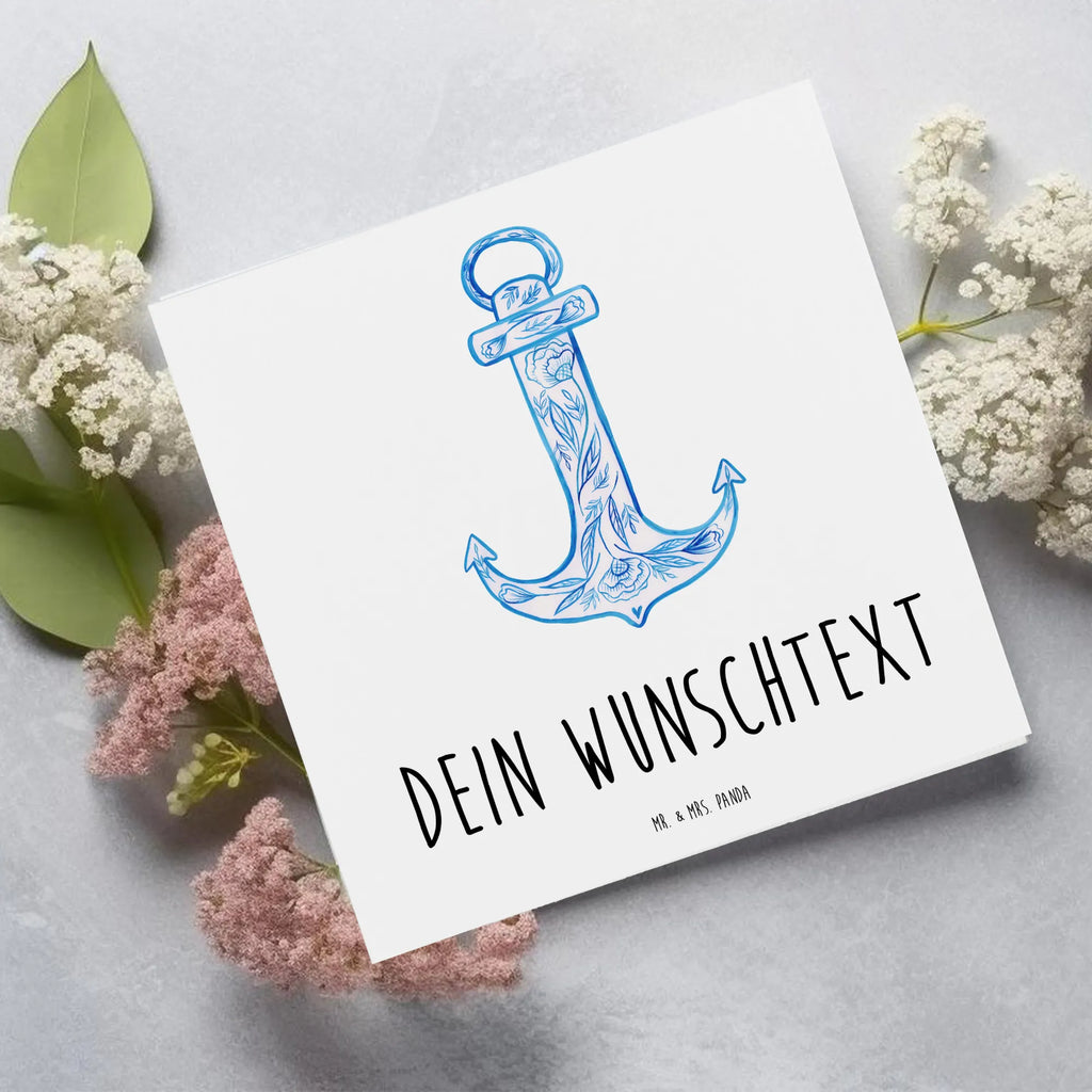 Personalized Deluxe Card anchor Blue Personalisierte Hochzeitskarte, Personalisierte Glückwunschkarte, Grußkarte Selbst Gestalten, Personalisierte Grußkarte, Grußkarte als Geldgeschenk, Grußkarte mit Persönlichen Nachrichten, Grußkarten Personalisiert, Personalisiertere Klappkarte, Personalisierte Karte, Grußkarte Selber Drucken, Personalisierte Einladungskarte, Personalisierte Geburtstagskarte, Grußkarte mit Namen, Lustige Sprüche, Tiere, Tiermotive, Gute Laune