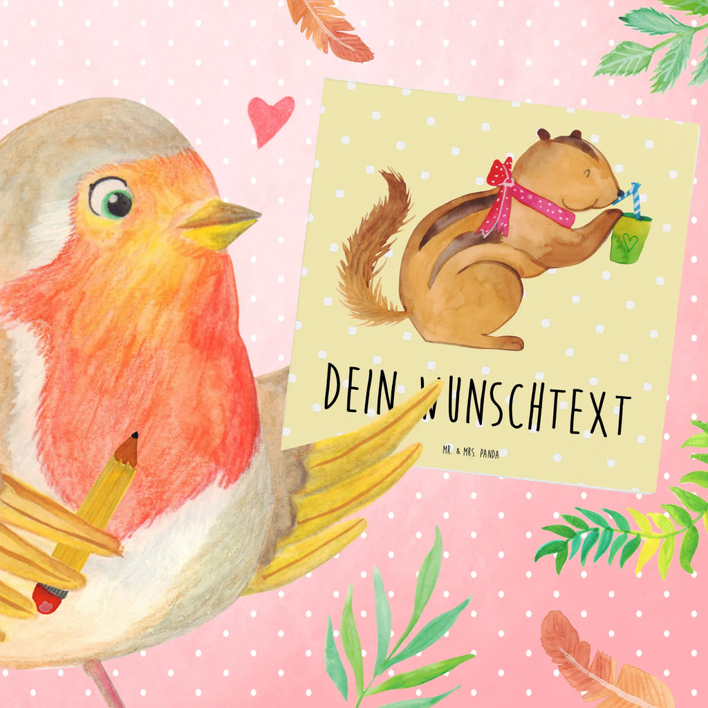 Personalized Deluxe Card Squirrel smoothies Grußkarten personalisiert, Personalisiertere Klappkarte, Grußkarte selbst gestalten, Personalisierte Karte, Grußkarte als Geldgeschenk, Personalisierte Einladungskarte, Personalisierte Geburtstagskarte, Grußkarte mit persönlichen Nachrichten, Personalisierte Hochzeitskarte, Grußkarte mit Namen, Personalisierte Grußkarte, Personalisierte Glückwunschkarte, Grußkarte selber drucken, Tiermotive, Gute Laune, lustige Sprüche, Tiere, Abnehmen, Eichhörnchen, Green Smoothies, Diät, Streifenhörnchen