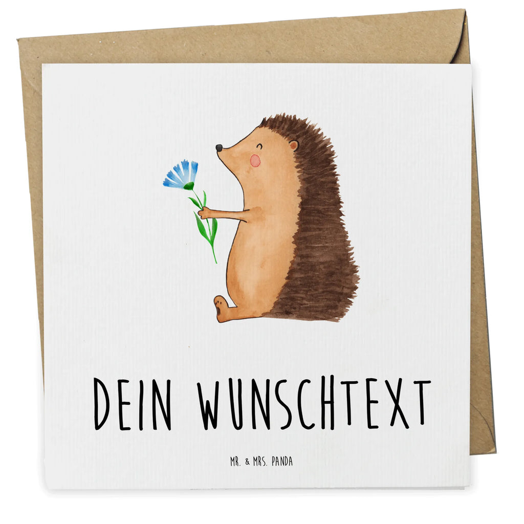 Personalized Deluxe Card Hedgehog Flower Grußkarte mit Namen, Grußkarte mit persönlichen Nachrichten, Grußkarte selbst gestalten, Personalisierte Karte, Personalisiertere Klappkarte, Personalisierte Einladungskarte, Grußkarten personalisiert, Personalisierte Hochzeitskarte, Personalisierte Glückwunschkarte, Personalisierte Grußkarte, Personalisierte Geburtstagskarte, Grußkarte als Geldgeschenk, Grußkarte selber drucken, Tiermotive, Gute Laune, lustige Sprüche, Tiere, Krankheit, Besuch, Gute Besserung, Igel, Genesungswünsche, krank, Krankenhaus