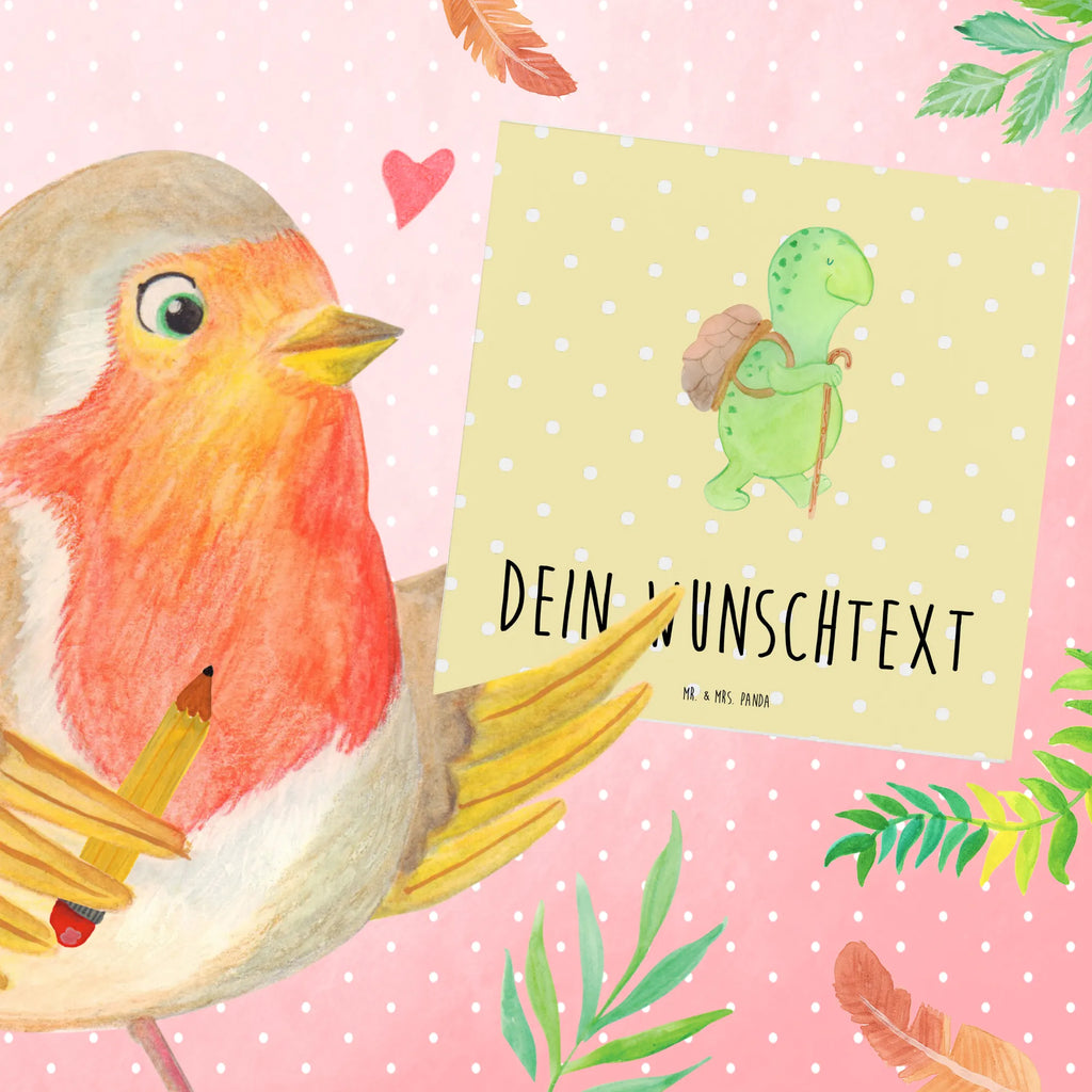 Personalisierte Deluxe Karte Schildkröte Wanderer Personalisiertere Klappkarte, Personalisierte Hochzeitskarte, Personalisierte Geburtstagskarte, Grußkarte als Geldgeschenk, Grußkarte mit persönlichen Nachrichten, Personalisierte Glückwunschkarte, Grußkarte selber drucken, Grußkarte selbst gestalten, Grußkarte mit Namen, Personalisierte Grußkarte, Personalisierte Einladungskarte, Personalisierte Karte, Grußkarten personalisiert, Schildkröte, Motivation, Motivationsspruch, Schildkröten, Motivationssprüche, Neuanfang