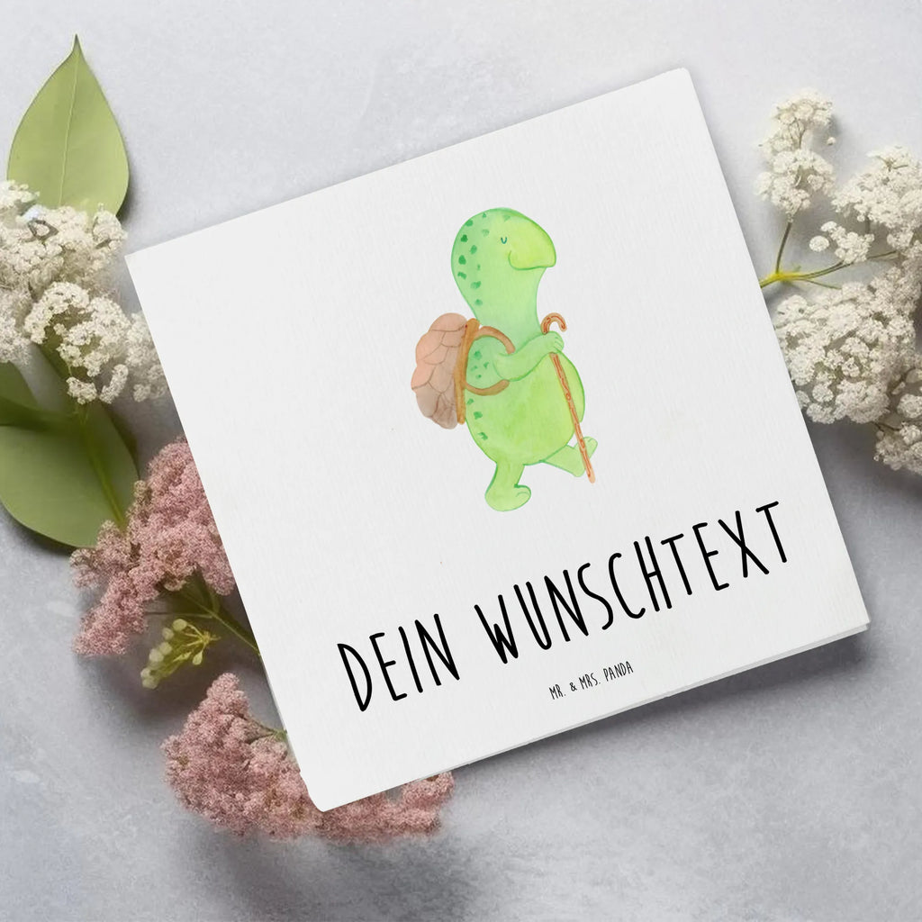 Personalisierte Deluxe Karte Schildkröte Wanderer Personalisiertere Klappkarte, Personalisierte Hochzeitskarte, Personalisierte Geburtstagskarte, Grußkarte als Geldgeschenk, Grußkarte mit persönlichen Nachrichten, Personalisierte Glückwunschkarte, Grußkarte selber drucken, Grußkarte selbst gestalten, Grußkarte mit Namen, Personalisierte Grußkarte, Personalisierte Einladungskarte, Personalisierte Karte, Grußkarten personalisiert, Schildkröte, Motivation, Motivationsspruch, Schildkröten, Motivationssprüche, Neuanfang