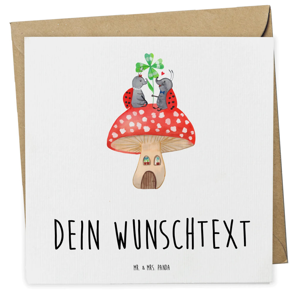 Personalized Deluxe Card ladybug toadstool Personalisierte Hochzeitskarte, Grußkarte selbst gestalten, Grußkarte mit persönlichen Nachrichten, Personalisierte Grußkarte, Grußkarten personalisiert, Personalisierte Glückwunschkarte, Grußkarte als Geldgeschenk, Personalisierte Karte, Personalisiertere Klappkarte, Grußkarte mit Namen, Grußkarte selber drucken, Personalisierte Geburtstagskarte, Personalisierte Einladungskarte, Tiermotive, Gute Laune, lustige Sprüche, Tiere, Fliegenpilz, Haus, Fleigenpilzhaus, Marienkäfer, zuhause, Wohnung
