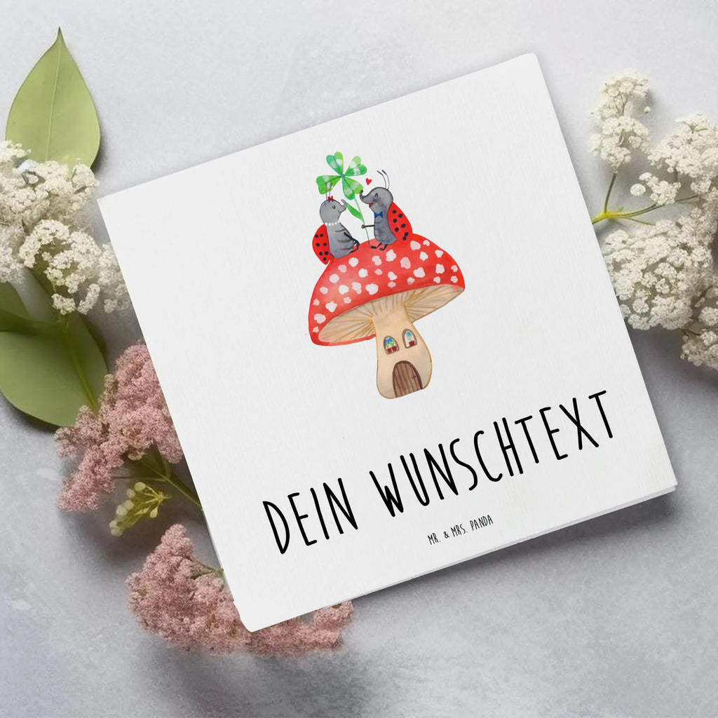 Personalized Deluxe Card ladybug toadstool Personalisierte Hochzeitskarte, Grußkarte selbst gestalten, Grußkarte mit persönlichen Nachrichten, Personalisierte Grußkarte, Grußkarten personalisiert, Personalisierte Glückwunschkarte, Grußkarte als Geldgeschenk, Personalisierte Karte, Personalisiertere Klappkarte, Grußkarte mit Namen, Grußkarte selber drucken, Personalisierte Geburtstagskarte, Personalisierte Einladungskarte, Tiermotive, Gute Laune, lustige Sprüche, Tiere, Fliegenpilz, Haus, Fleigenpilzhaus, Marienkäfer, zuhause, Wohnung