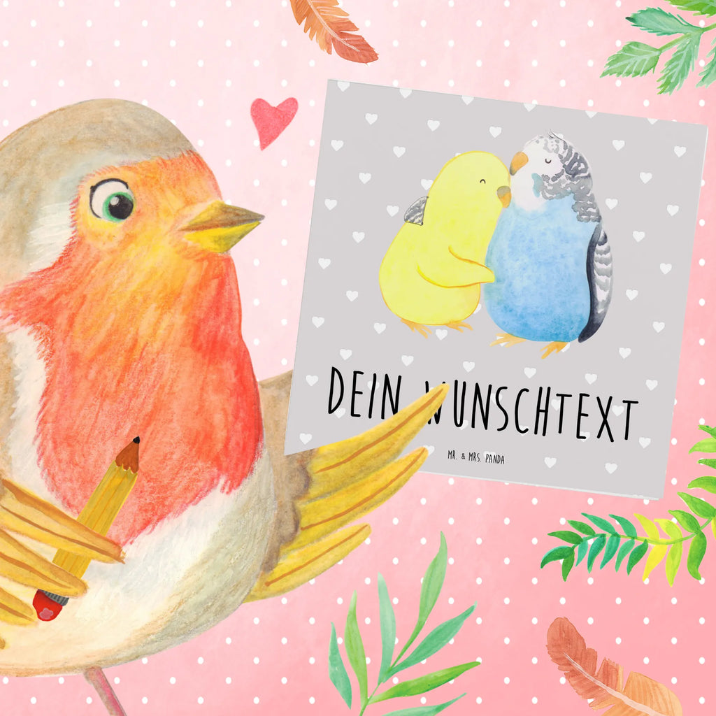 Personalisierte Deluxe Karte Wellensittich Liebe Grußkarte mit Namen, Personalisierte Karte, Grußkarte selber drucken, Personalisierte Geburtstagskarte, Personalisierte Hochzeitskarte, Personalisierte Glückwunschkarte, Personalisiertere Klappkarte, Grußkarte selbst gestalten, Grußkarte mit persönlichen Nachrichten, Grußkarte als Geldgeschenk, Grußkarten personalisiert, Personalisierte Grußkarte, Personalisierte Einladungskarte, Liebe, Partner, Freund, Freundin, Ehemann, Ehefrau, Heiraten, Verlobung, Heiratsantrag, Liebesgeschenk, Jahrestag, Hocheitstag, Vertrauen, Wellensittich, Nähe, Kuscheln, Vögel