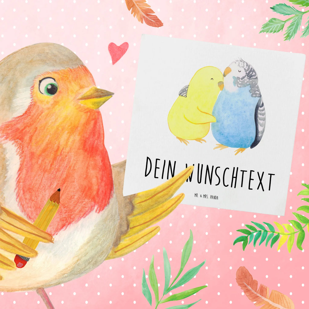 Personalisierte Deluxe Karte Wellensittich Liebe Grußkarte mit Namen, Personalisierte Karte, Grußkarte selber drucken, Personalisierte Geburtstagskarte, Personalisierte Hochzeitskarte, Personalisierte Glückwunschkarte, Personalisiertere Klappkarte, Grußkarte selbst gestalten, Grußkarte mit persönlichen Nachrichten, Grußkarte als Geldgeschenk, Grußkarten personalisiert, Personalisierte Grußkarte, Personalisierte Einladungskarte, Liebe, Partner, Freund, Freundin, Ehemann, Ehefrau, Heiraten, Verlobung, Heiratsantrag, Liebesgeschenk, Jahrestag, Hocheitstag, Vertrauen, Wellensittich, Nähe, Kuscheln, Vögel