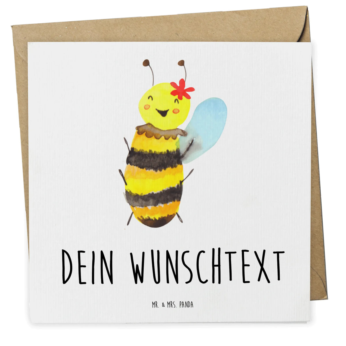 Personalized Deluxe Card bee happy Grußkarten Personalisiert, Postkarte personalisiert, Personalisierte Karte, individuelle grußkarte, Personalisierte Karten, grußkarte personalisiert, karte personalisiert, Personalisierte Grußkarte, Personalisierte Postkarte, Personalisierte Grußkarten, Grußkarte personalisierbar, Biene, Wespe, Hummel