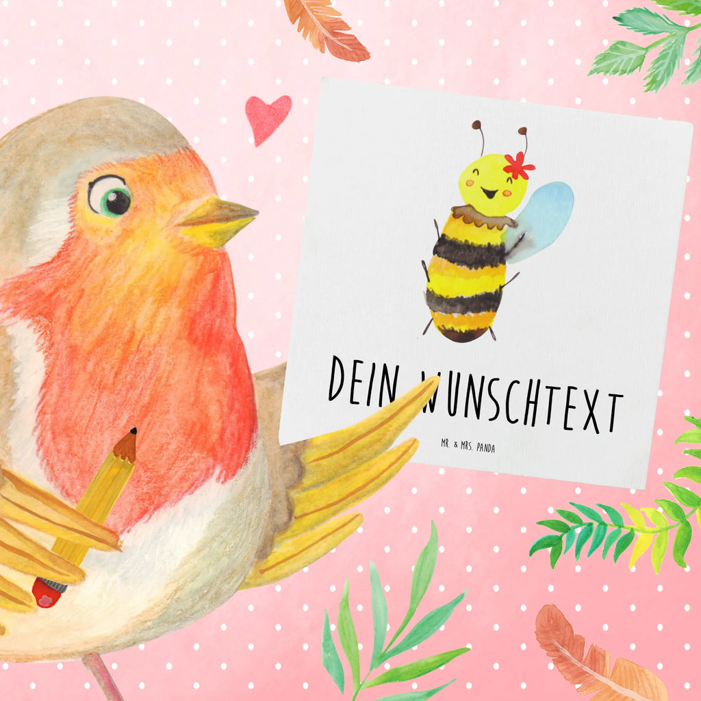 Personalisierte Deluxe Karte Biene Happy Grußkarten personalisiert, Grußkarte als Geldgeschenk, Grußkarte mit Namen, Personalisierte Geburtstagskarte, Personalisierte Hochzeitskarte, Personalisierte Grußkarte, Personalisierte Einladungskarte, Grußkarte selber drucken, Personalisiertere Klappkarte, Grußkarte mit persönlichen Nachrichten, Personalisierte Glückwunschkarte, Grußkarte selbst gestalten, Personalisierte Karte, Biene, Wespe, Hummel