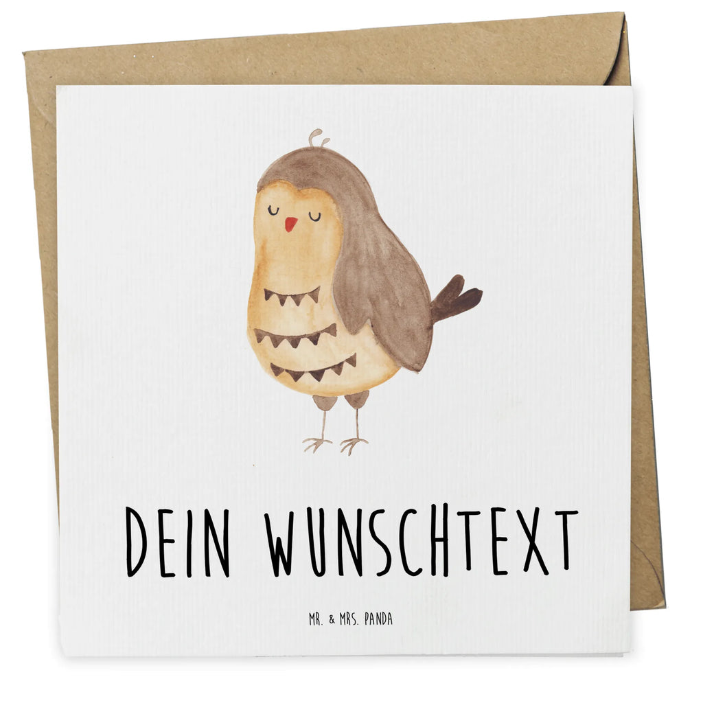 Personalized Deluxe Card Owl Satisfied Grußkarten personalisiert, Personalisierte Geburtstagskarte, Grußkarte selber drucken, Personalisierte Hochzeitskarte, Personalisierte Einladungskarte, Grußkarte mit Namen, Personalisierte Karte, Personalisierte Glückwunschkarte, Grußkarte mit persönlichen Nachrichten, Grußkarte selbst gestalten, Personalisiertere Klappkarte, Grußkarte als Geldgeschenk, Personalisierte Grußkarte, Eule, Owl, Wortspiel lustig, Eule deko, Liebe Spruch, Romantisch, Geschenk Hochzeitstag, Spruch schön, Eule Spruch