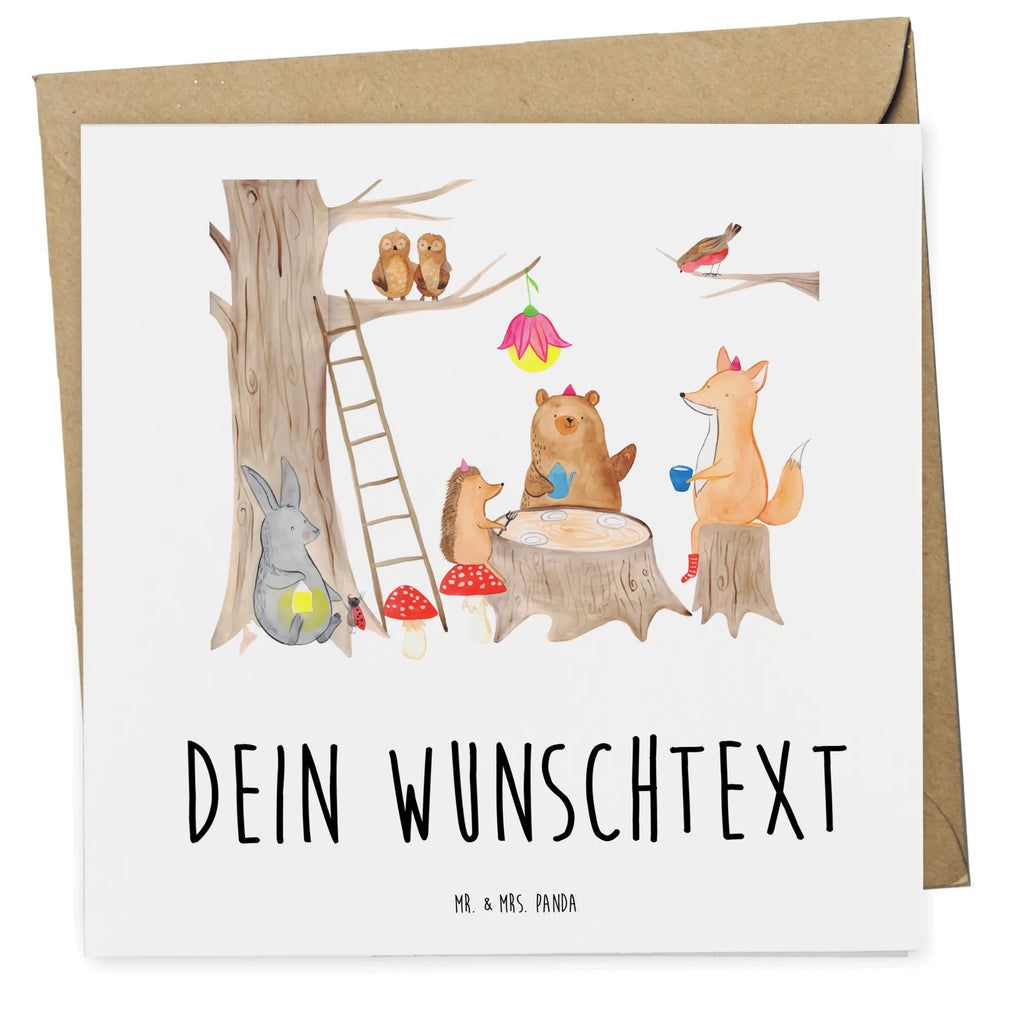 Personalized Deluxe Card forest animals picnic Personalisierte Karte, Personalisierte Glückwunschkarte, Personalisierte Einladungskarte, Personalisierte Geburtstagskarte, Personalisierte Hochzeitskarte, Grußkarten personalisiert, Grußkarte selbst gestalten, Grußkarte selber drucken, Grußkarte mit persönlichen Nachrichten, Grußkarte mit Namen, Grußkarte als Geldgeschenk, Personalisierte Grußkarte, Personalisiertere Klappkarte, Tiermotive, Gute Laune, lustige Sprüche, Tiere, Maus, Picknick, Hase, Wald, Fuchs, Igel, Eichhörnchen, Waldtiere