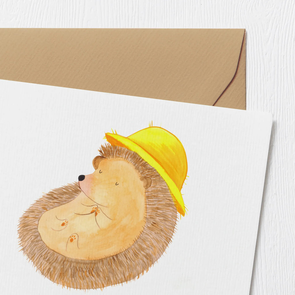 Personalized Deluxe Card Hedgehog Pray Personalisierte Karte, Personalisierte Hochzeitskarte, Grußkarte mit Namen, Grußkarte als Geldgeschenk, Grußkarte mit persönlichen Nachrichten, Personalisierte Grußkarte, Grußkarten personalisiert, Grußkarte selbst gestalten, Personalisierte Geburtstagskarte, Personalisiertere Klappkarte, Personalisierte Glückwunschkarte, Grußkarte selber drucken, Personalisierte Einladungskarte, Tiermotive, Gute Laune, lustige Sprüche, Tiere, Dankbar sein, genießen, dankbar, Dankbarkeit, beten, Gott, Amen, Igel, Sonnenhut, Leben, Igel mit Hut