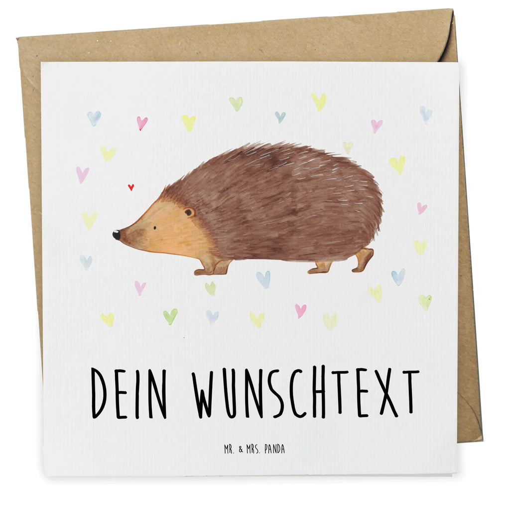 Personalized Deluxe Card Hedgehog hearts Grußkarte mit Namen, Personalisiertere Klappkarte, Personalisierte Einladungskarte, Grußkarte als Geldgeschenk, Grußkarten personalisiert, Personalisierte Grußkarte, Grußkarte selbst gestalten, Grußkarte selber drucken, Grußkarte mit persönlichen Nachrichten, Personalisierte Karte, Personalisierte Geburtstagskarte, Personalisierte Hochzeitskarte, Personalisierte Glückwunschkarte, Tiermotive, Gute Laune, lustige Sprüche, Tiere, Liebe, Vertrauen, Igel, Herz, Kuss, Leben, Herzen