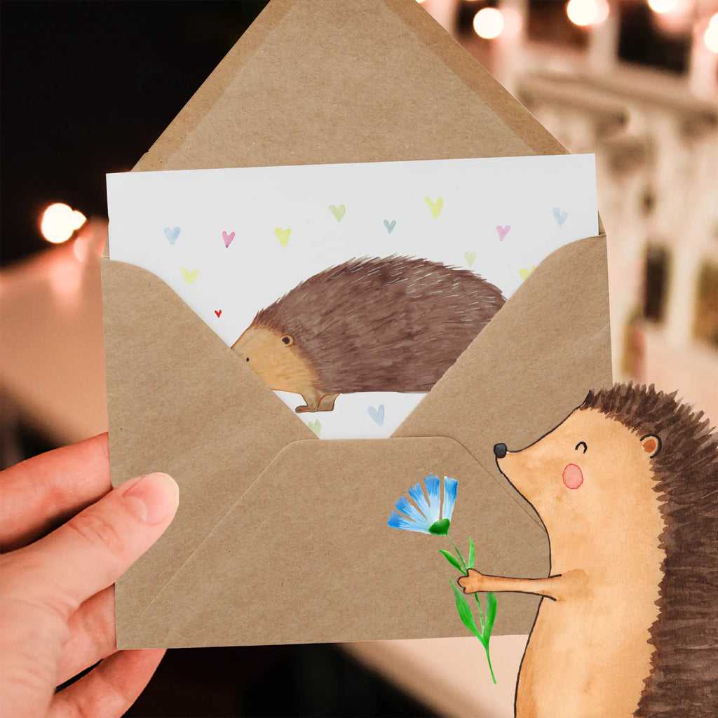 Personalized Deluxe Card Hedgehog hearts Grußkarte mit Namen, Personalisiertere Klappkarte, Personalisierte Einladungskarte, Grußkarte als Geldgeschenk, Grußkarten personalisiert, Personalisierte Grußkarte, Grußkarte selbst gestalten, Grußkarte selber drucken, Grußkarte mit persönlichen Nachrichten, Personalisierte Karte, Personalisierte Geburtstagskarte, Personalisierte Hochzeitskarte, Personalisierte Glückwunschkarte, Tiermotive, Gute Laune, lustige Sprüche, Tiere, Liebe, Vertrauen, Igel, Herz, Kuss, Leben, Herzen