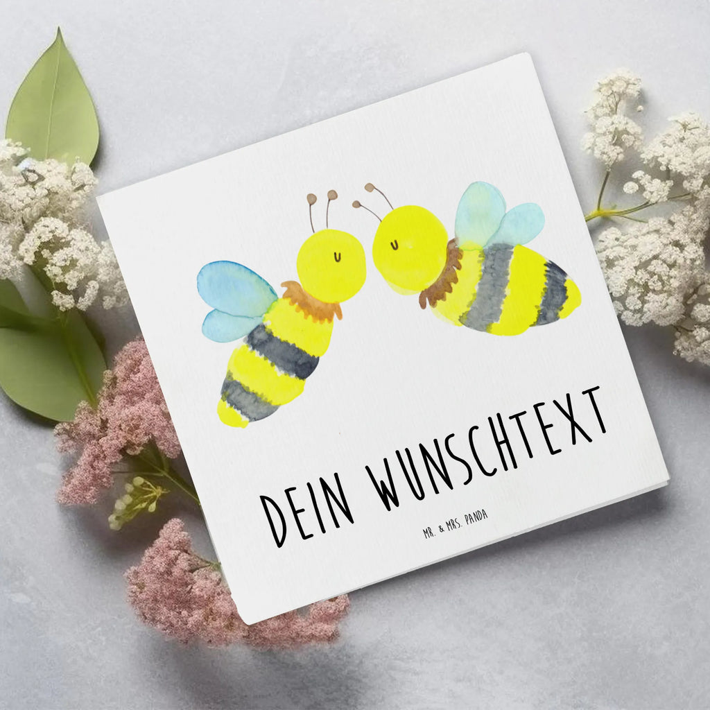 Personalized Deluxe Card bee Love Personalisierte Karte, Grußkarte mit Namen, Personalisiertere Klappkarte, Grußkarte selbst gestalten, Grußkarte selber drucken, Personalisierte Glückwunschkarte, Grußkarte mit persönlichen Nachrichten, Personalisierte Einladungskarte, Personalisierte Geburtstagskarte, Personalisierte Hochzeitskarte, Personalisierte Grußkarte, Grußkarte als Geldgeschenk, Grußkarten personalisiert, Biene, Wespe, Hummel